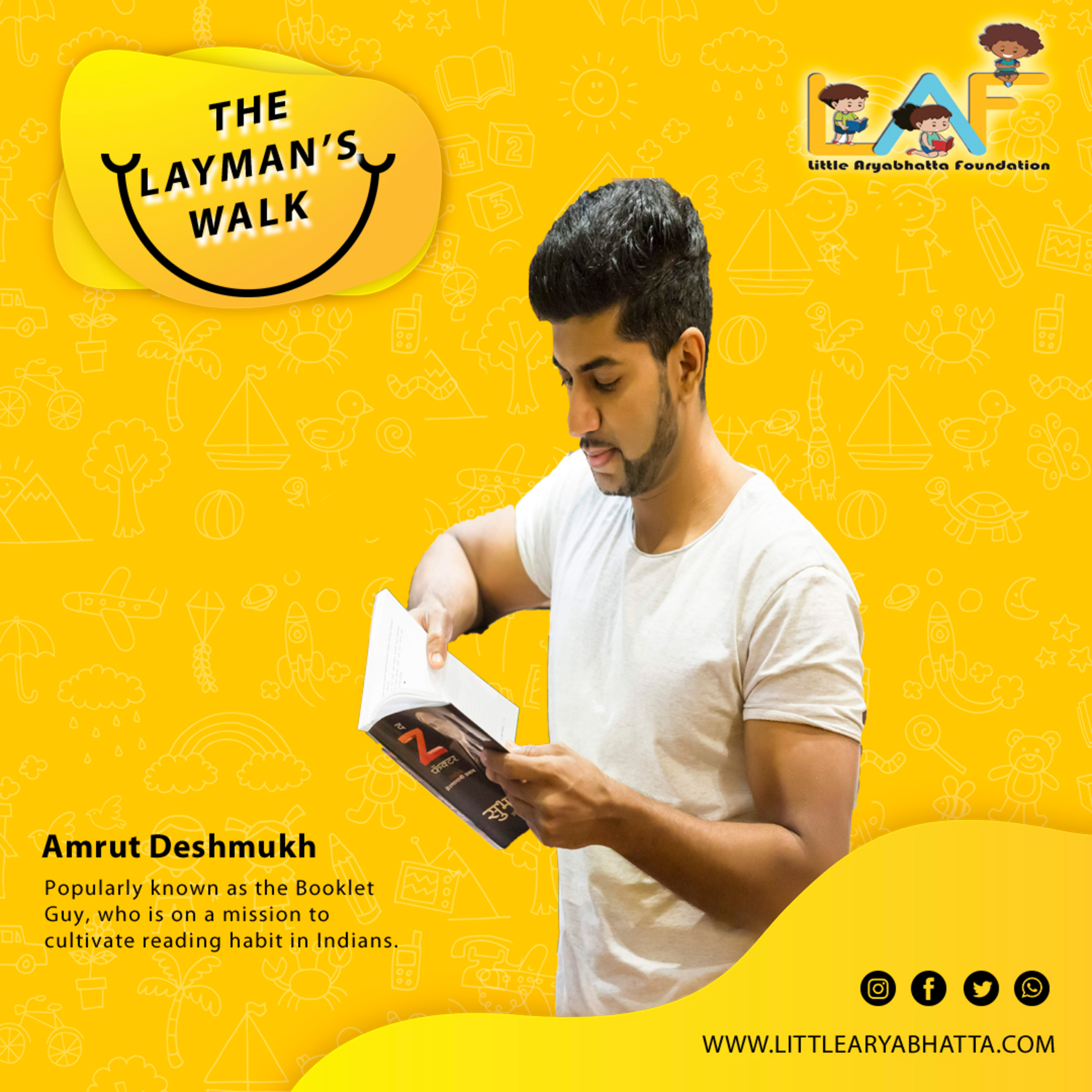 The Layman's Walk with Amrut Deshmukh episode artwork