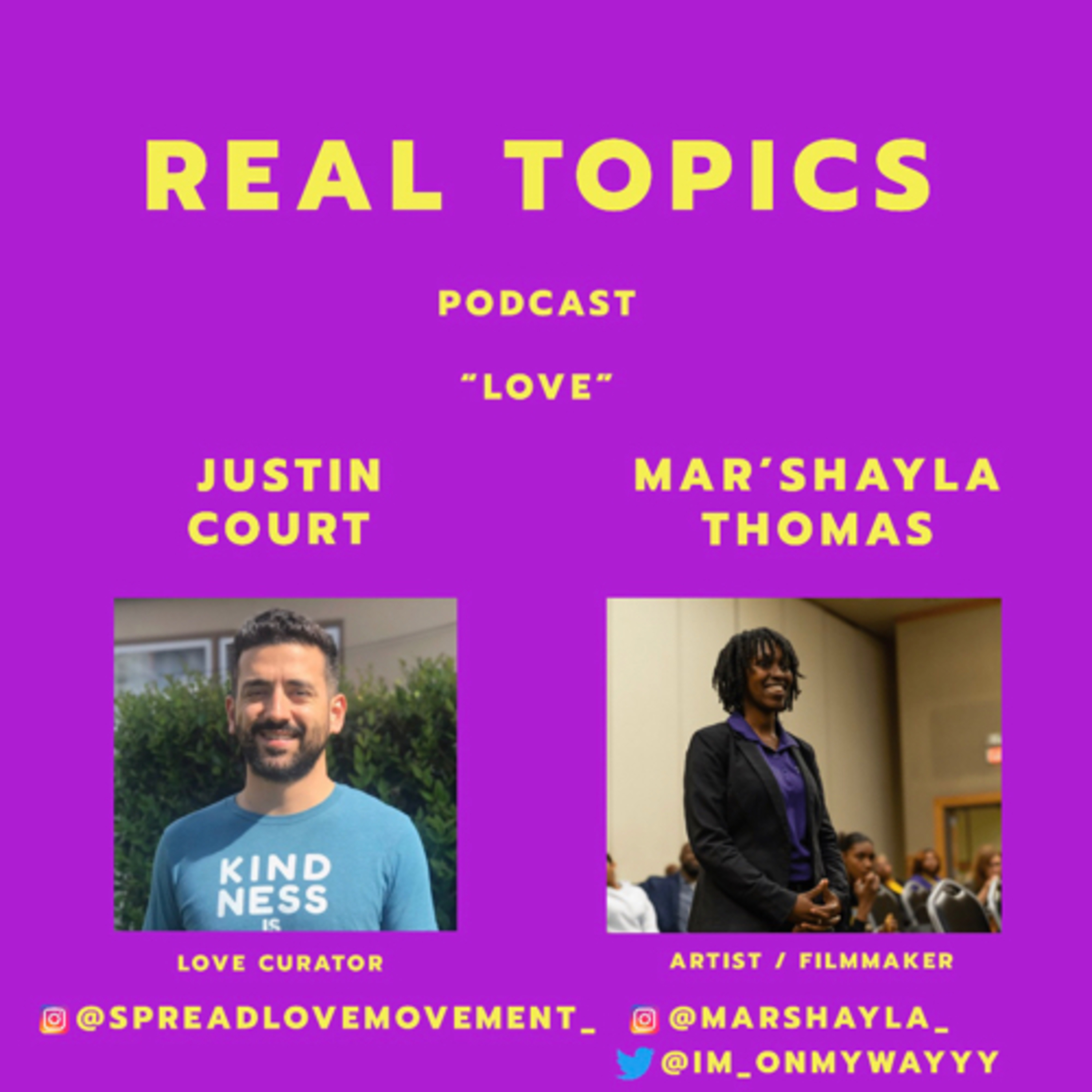 Ep. 31 - Real Topics: ‘Love’ ft. Justin Court (POP-IN Podcast) episode artwork