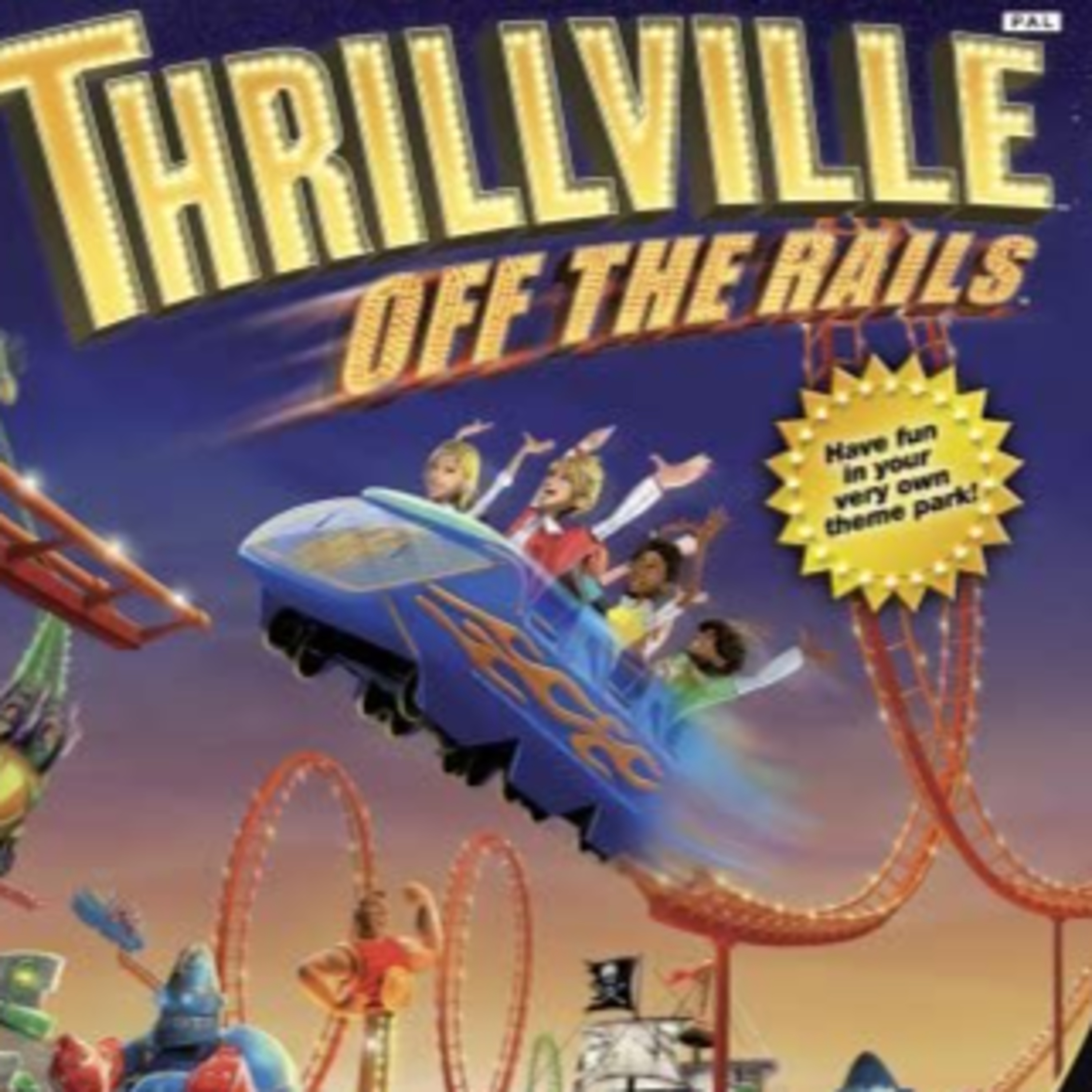 085: Thrillville: Off The Rails: A Theme Park Video Game Review episode artwork