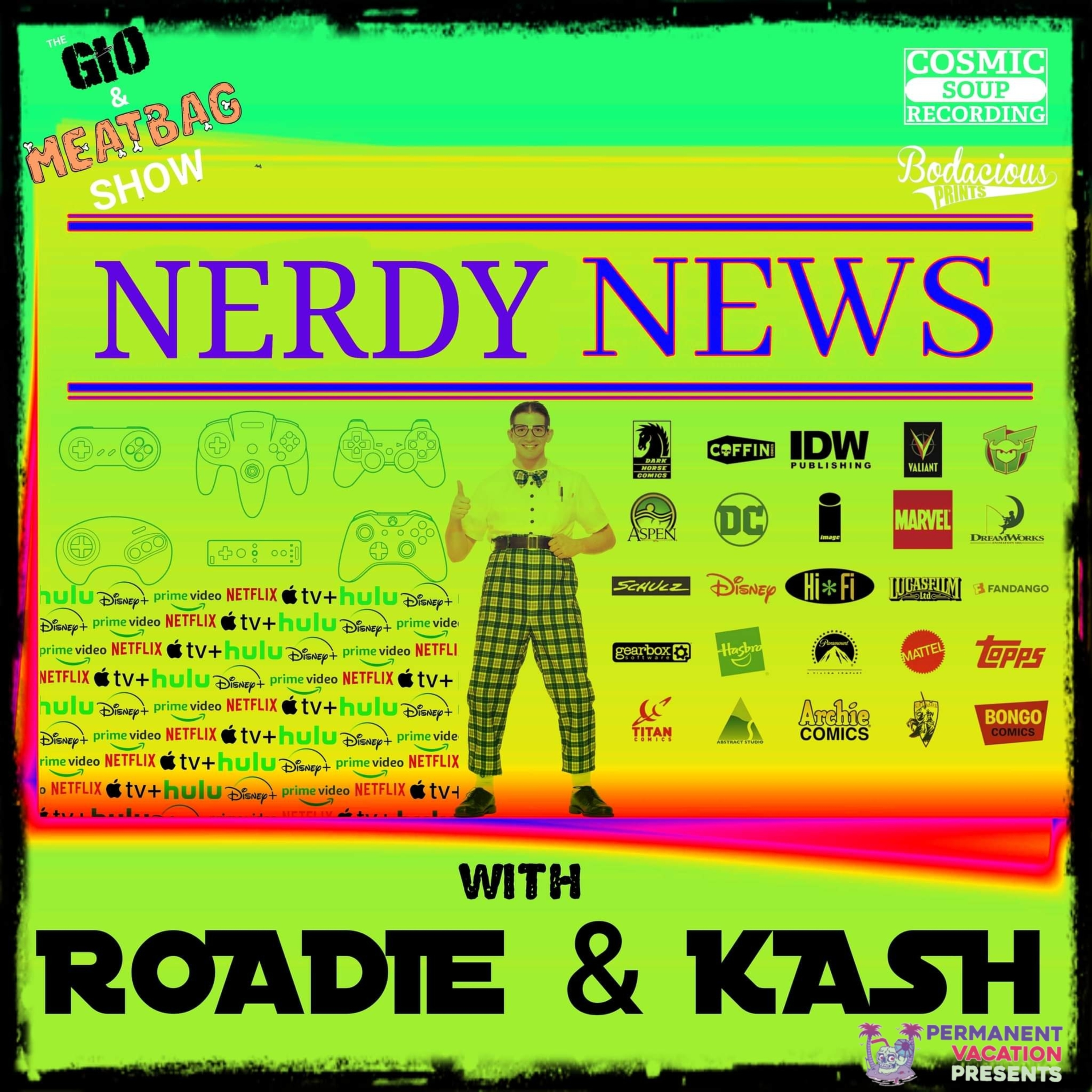#133 Nerdy News! episode artwork
