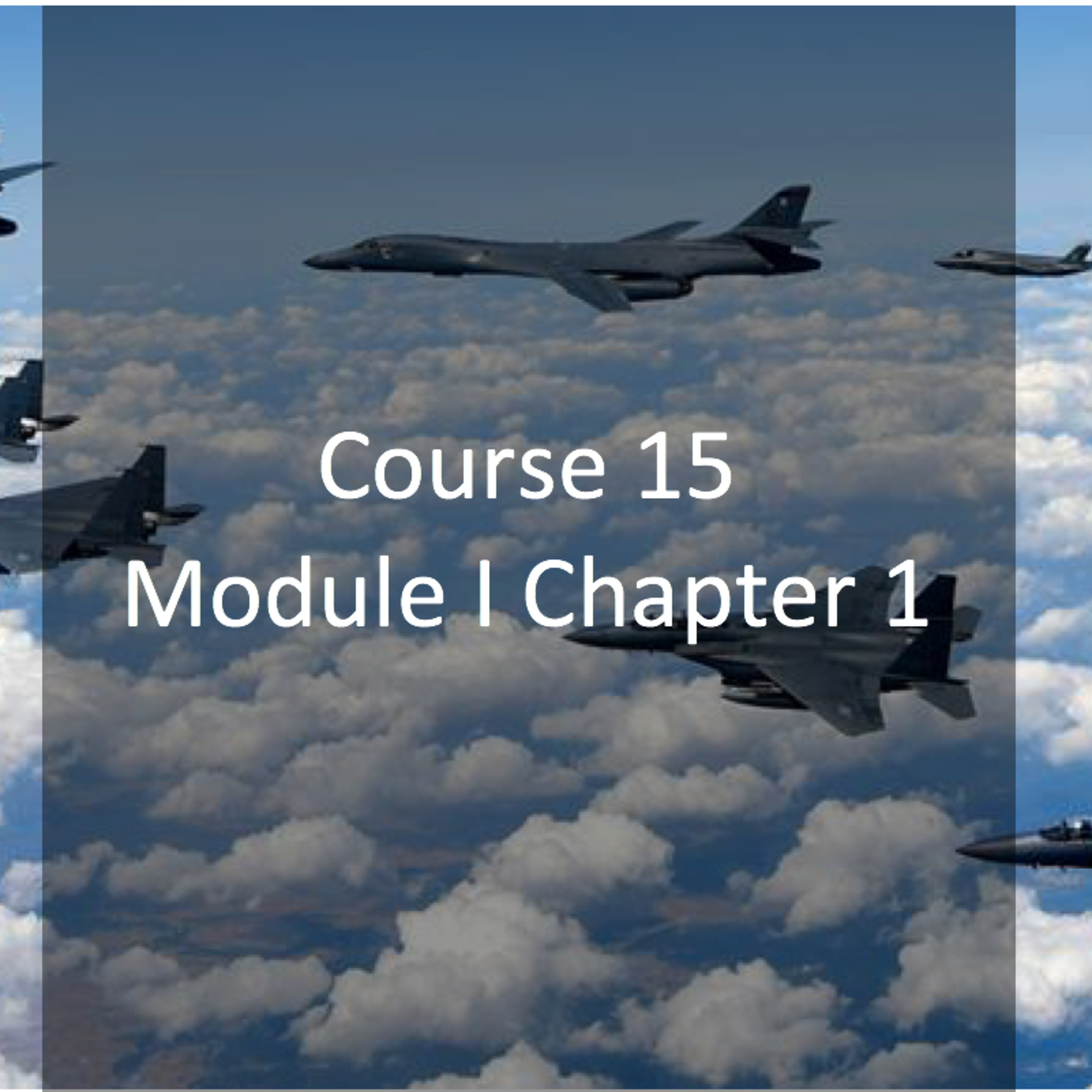 Module 1 - Course Introduction (CF01) episode artwork