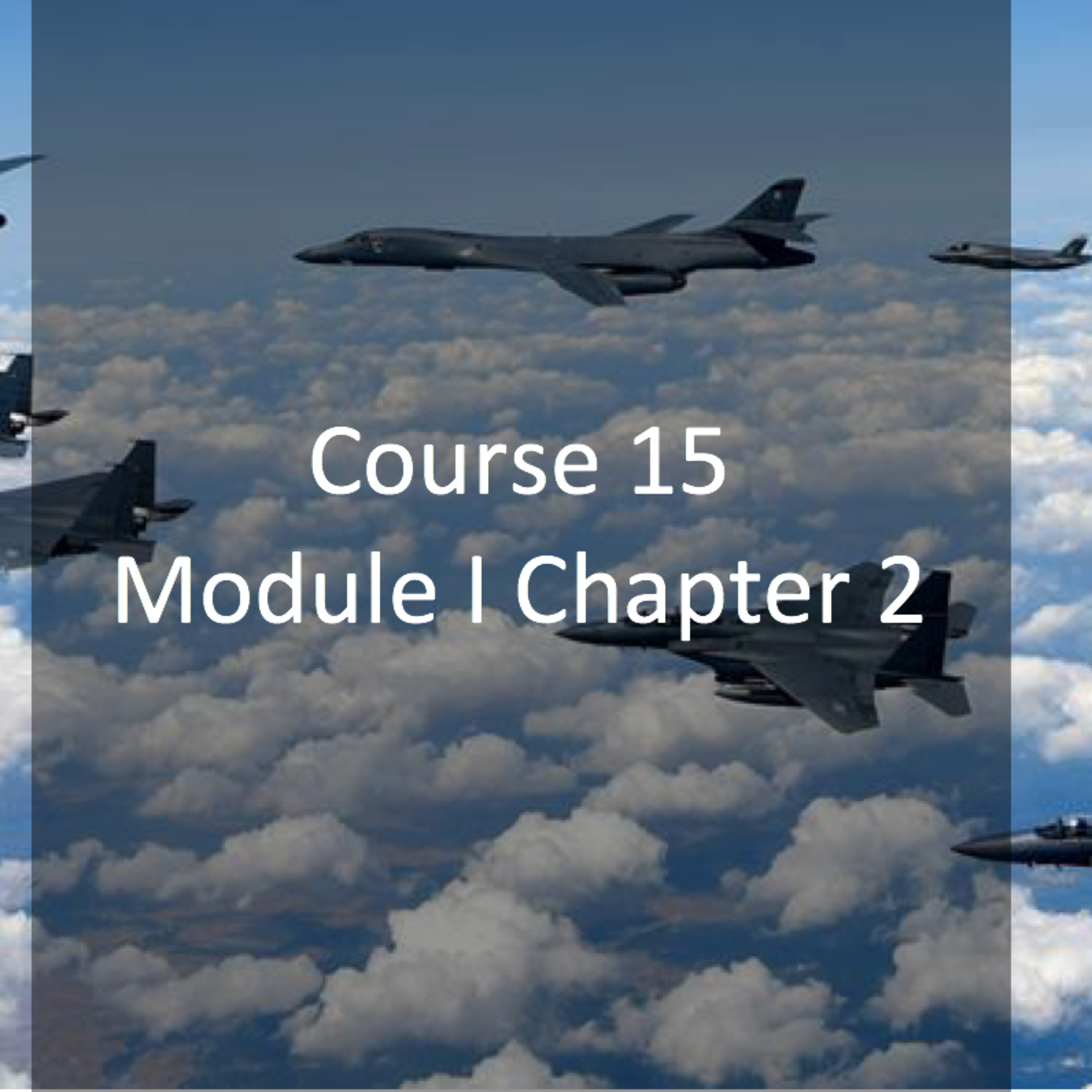 Module 1 - Airmanship (CF02) episode artwork