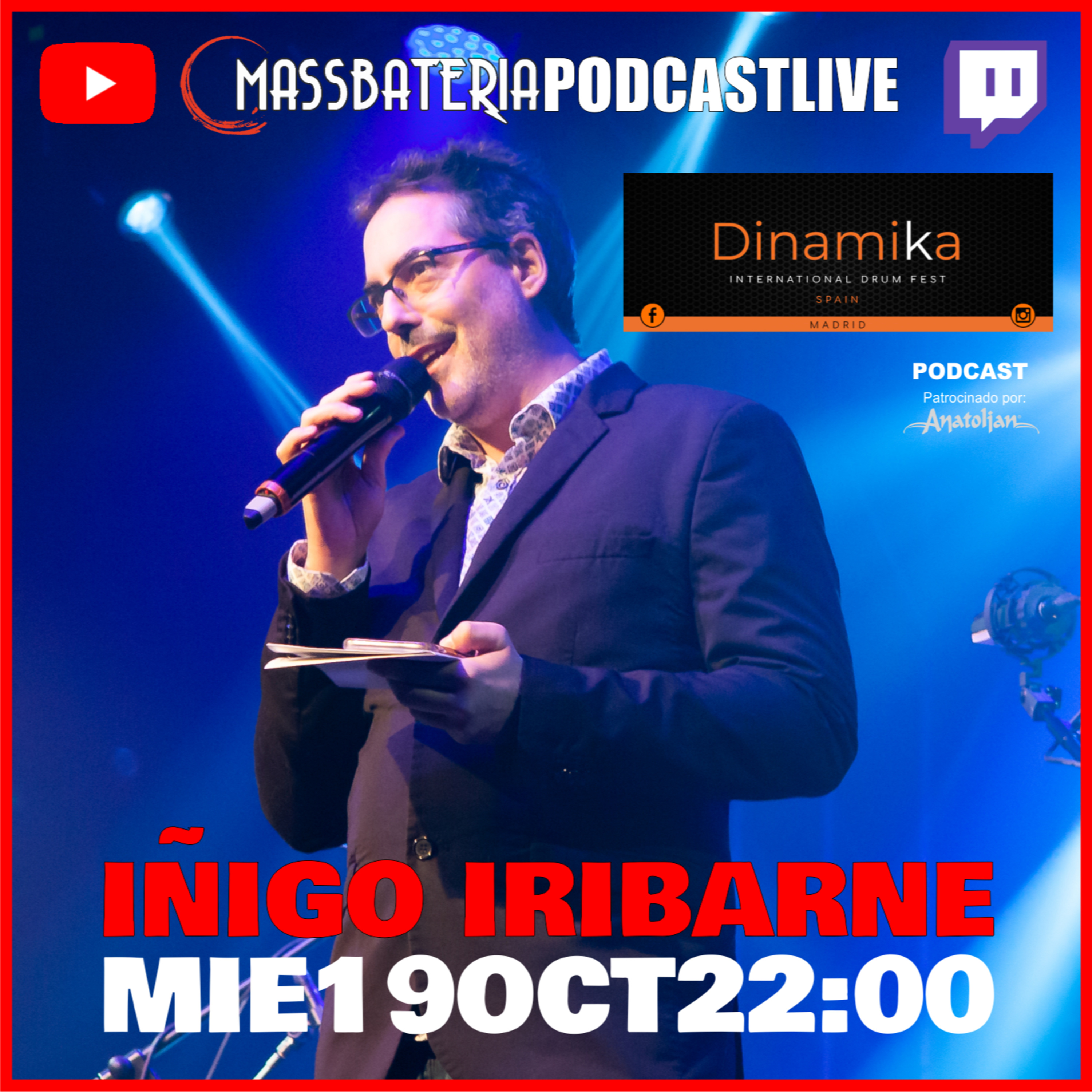 Portada de MassBateria PodcastLive