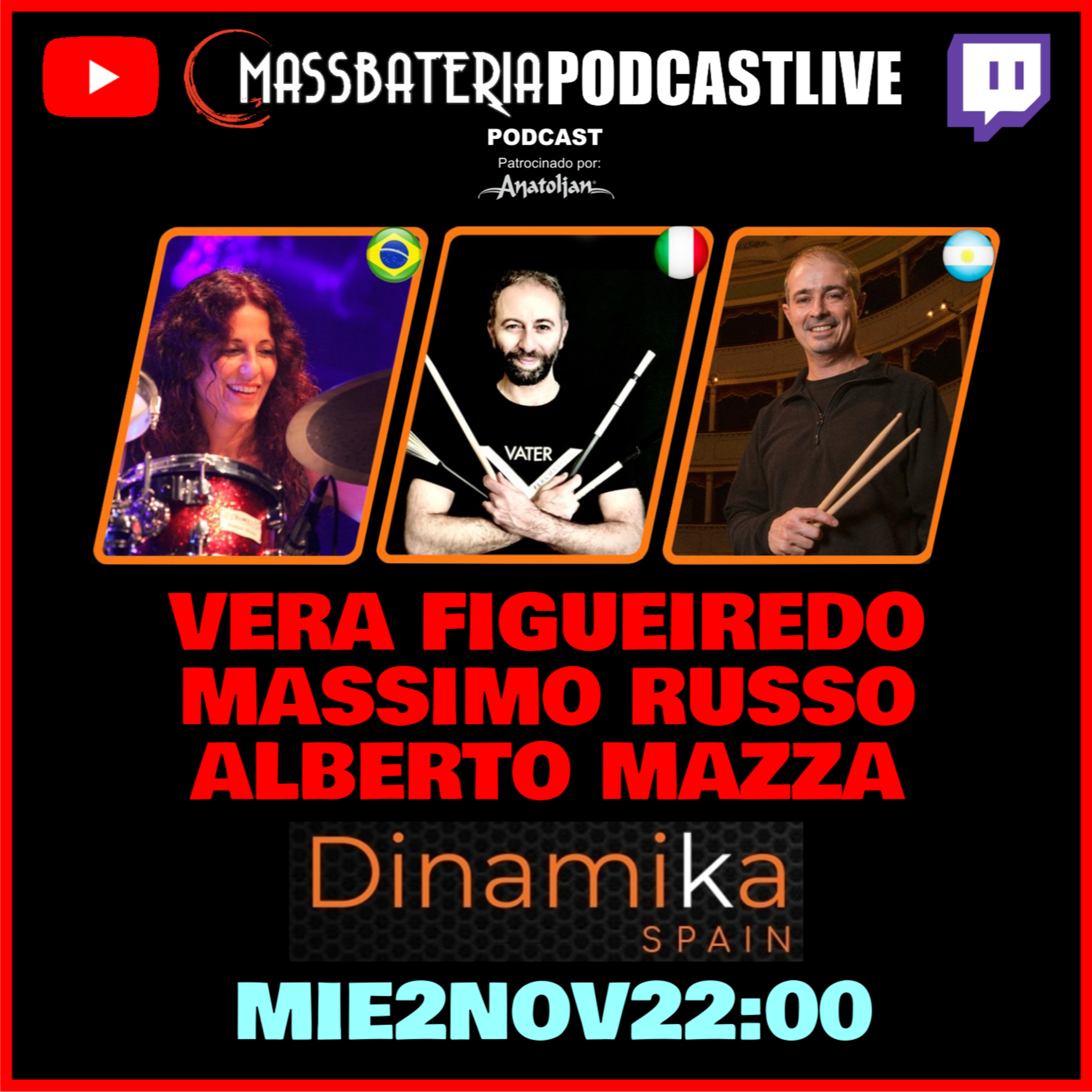 MassBateria PodcastLive