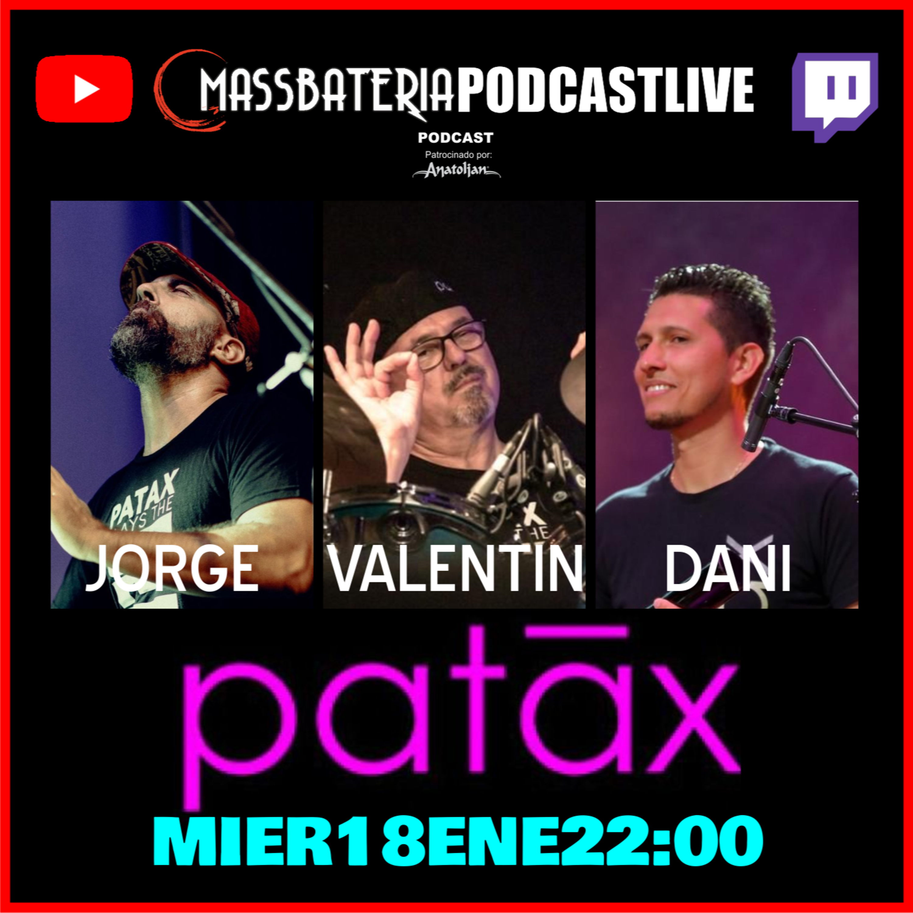 MassBateria PodcastLive