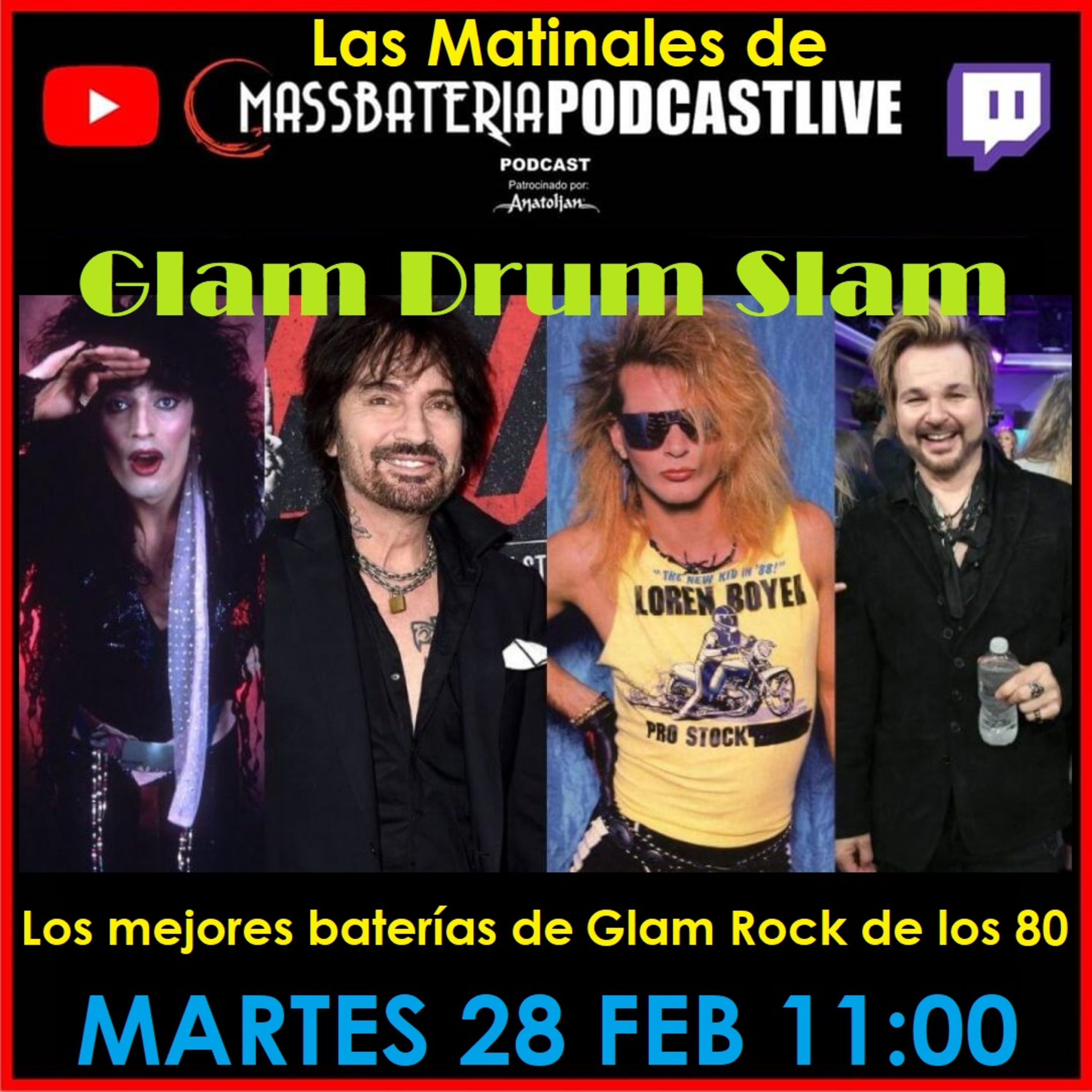 Portada de MassBateria PodcastLive