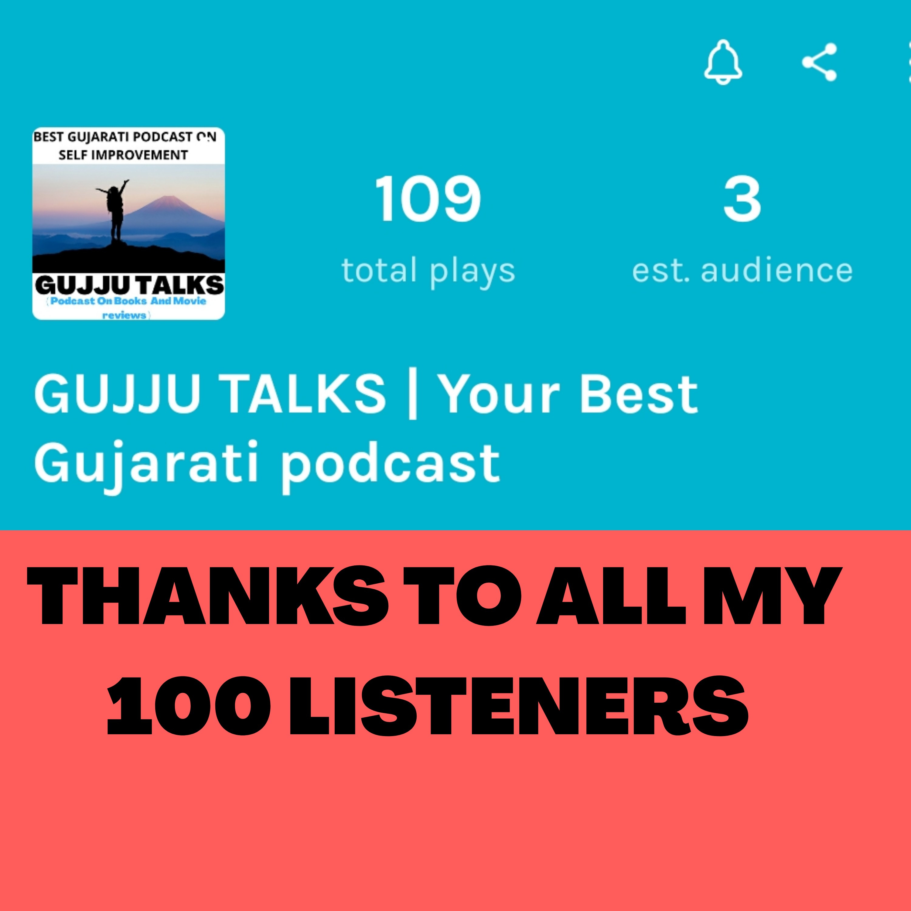 (Ep.28) A special Thank you message to all my lovely GUJJUS. [ GUJJU TALKS- GUJARATI PODCAST ] episode artwork