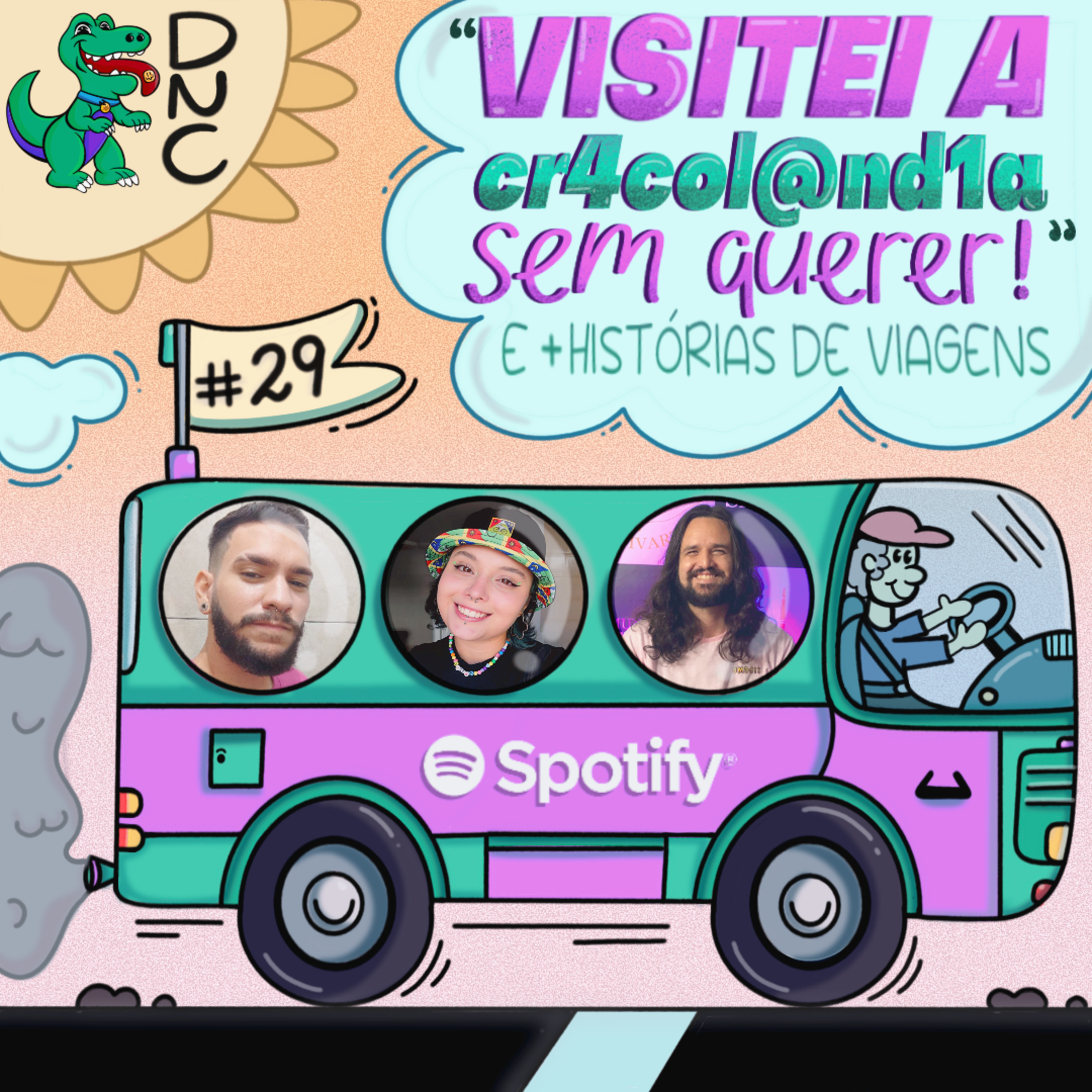 Dinossauro na Coleira