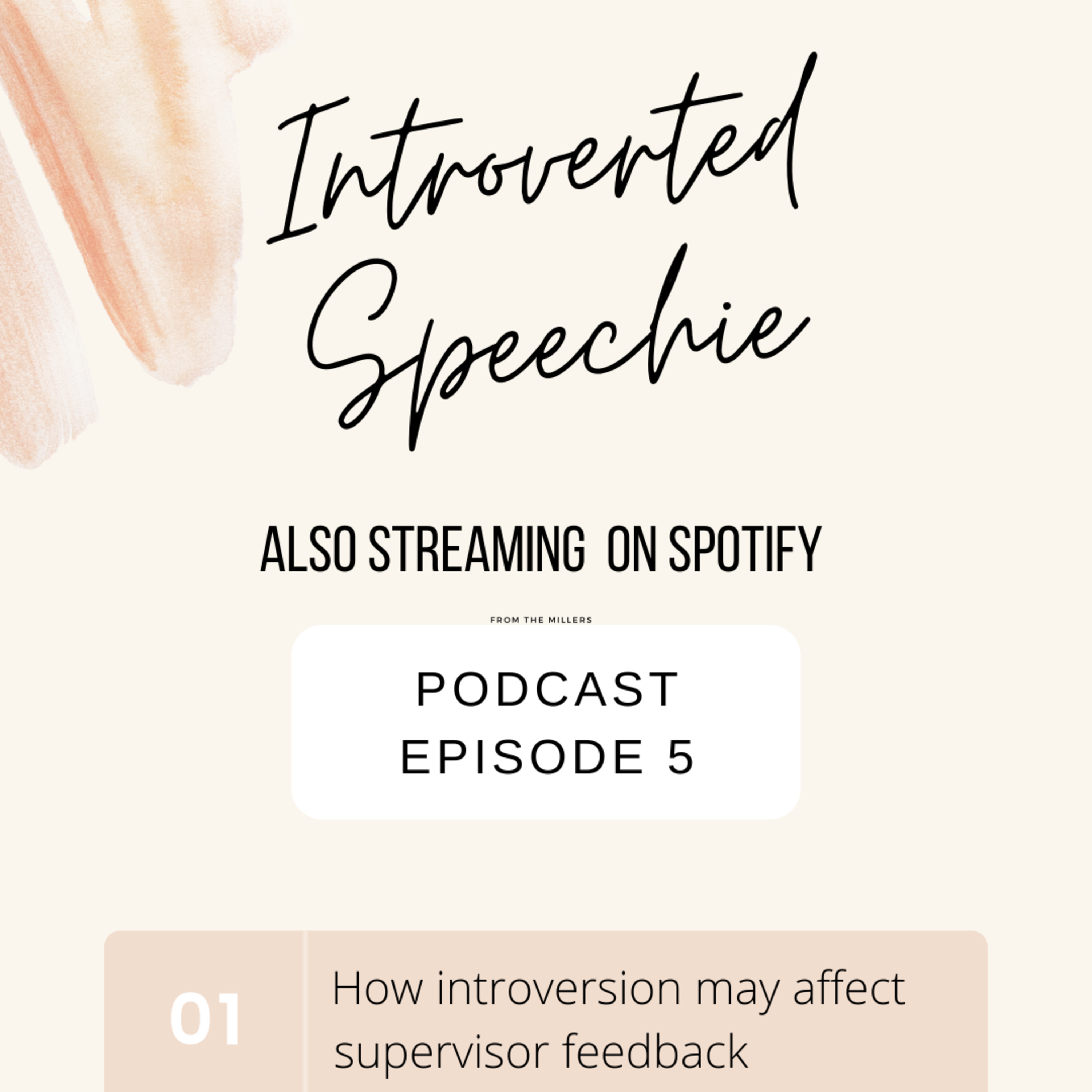 Episode 5: Introversion, Supervisor Feedback & Therapy Tips episode artwork