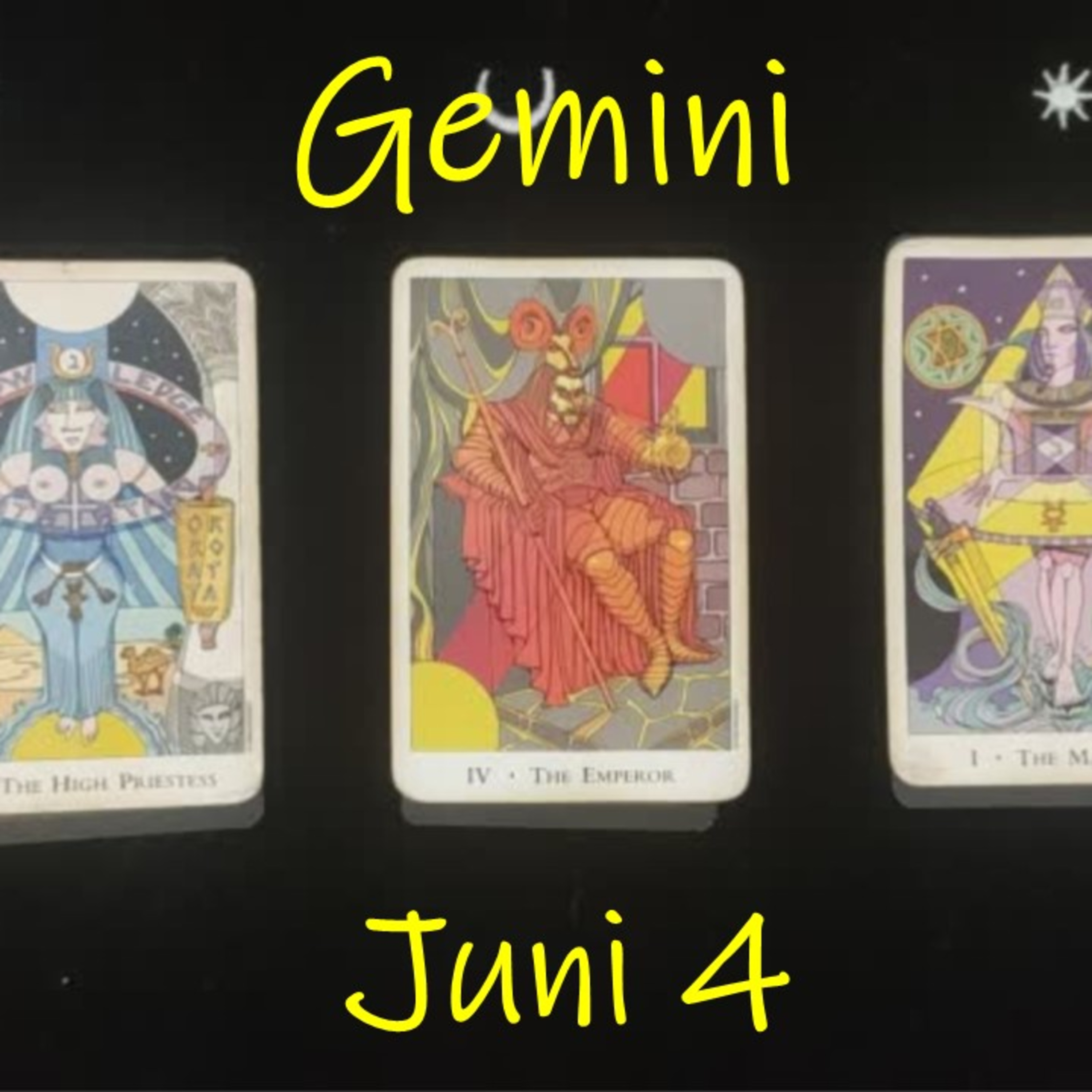 Tarot Gemini Juni 2020 minggu keempat  episode artwork