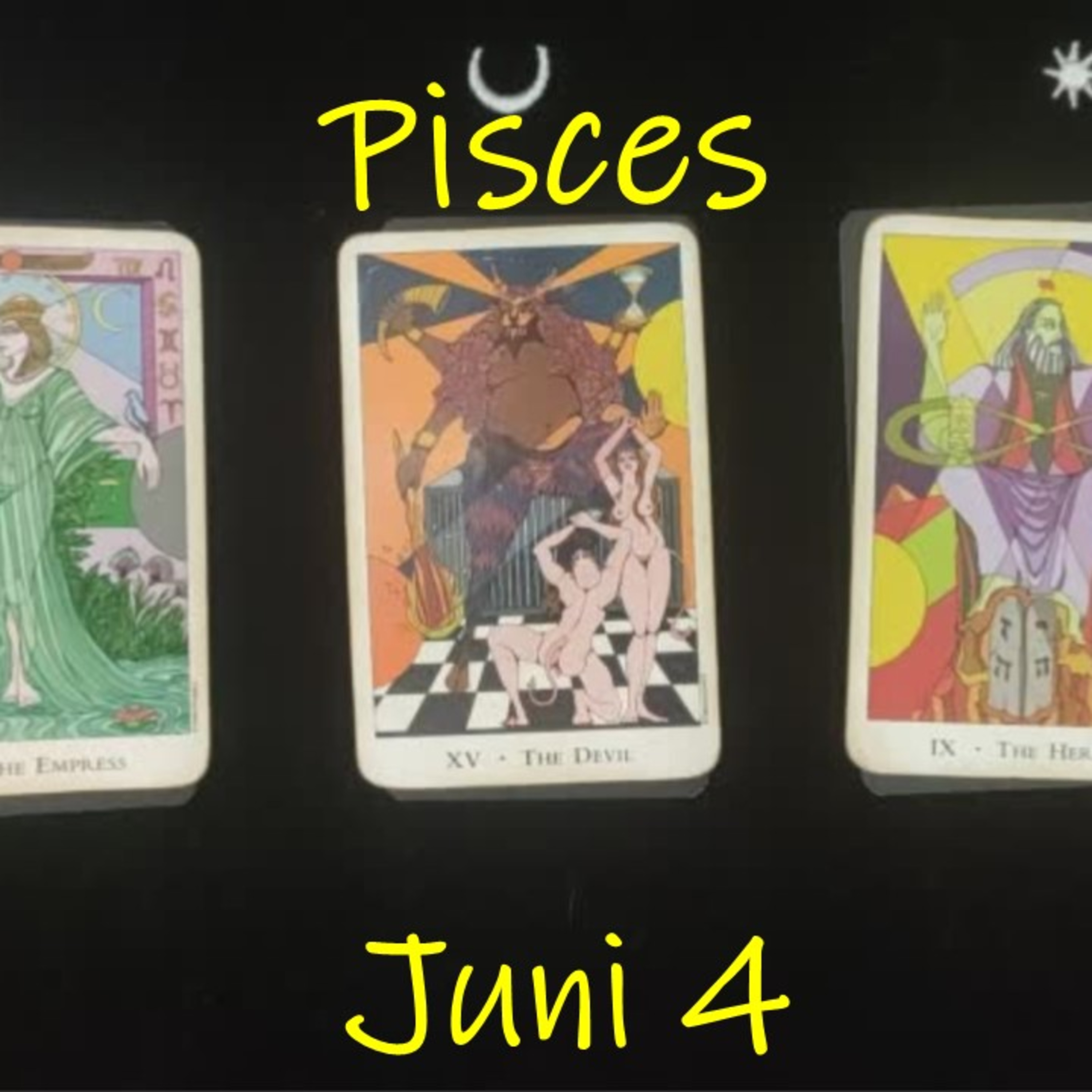 Tarot Pisces Juni 2020 minggu keempat  episode artwork