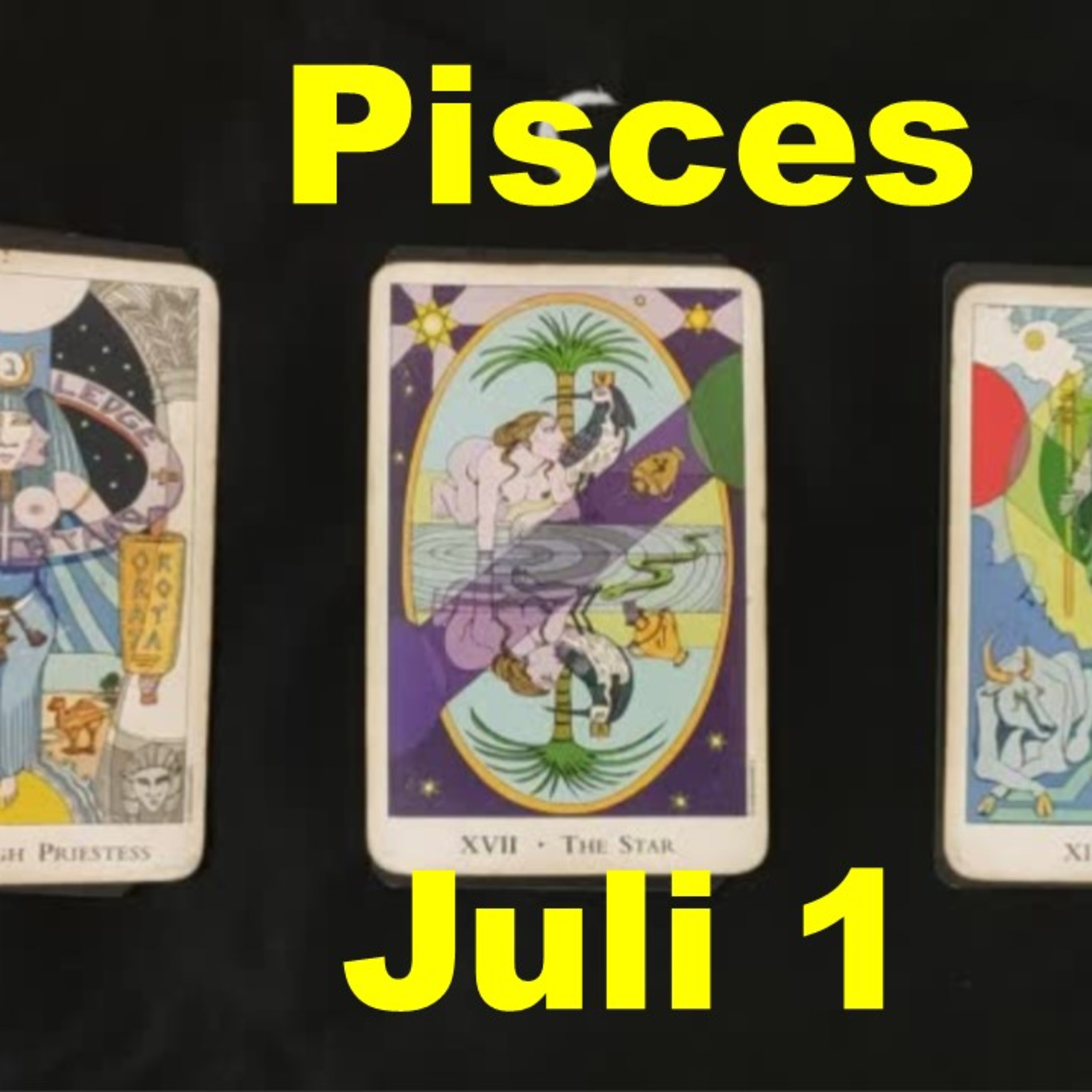 Tarot Pisces Juli 2020 minggu kesatu  episode artwork