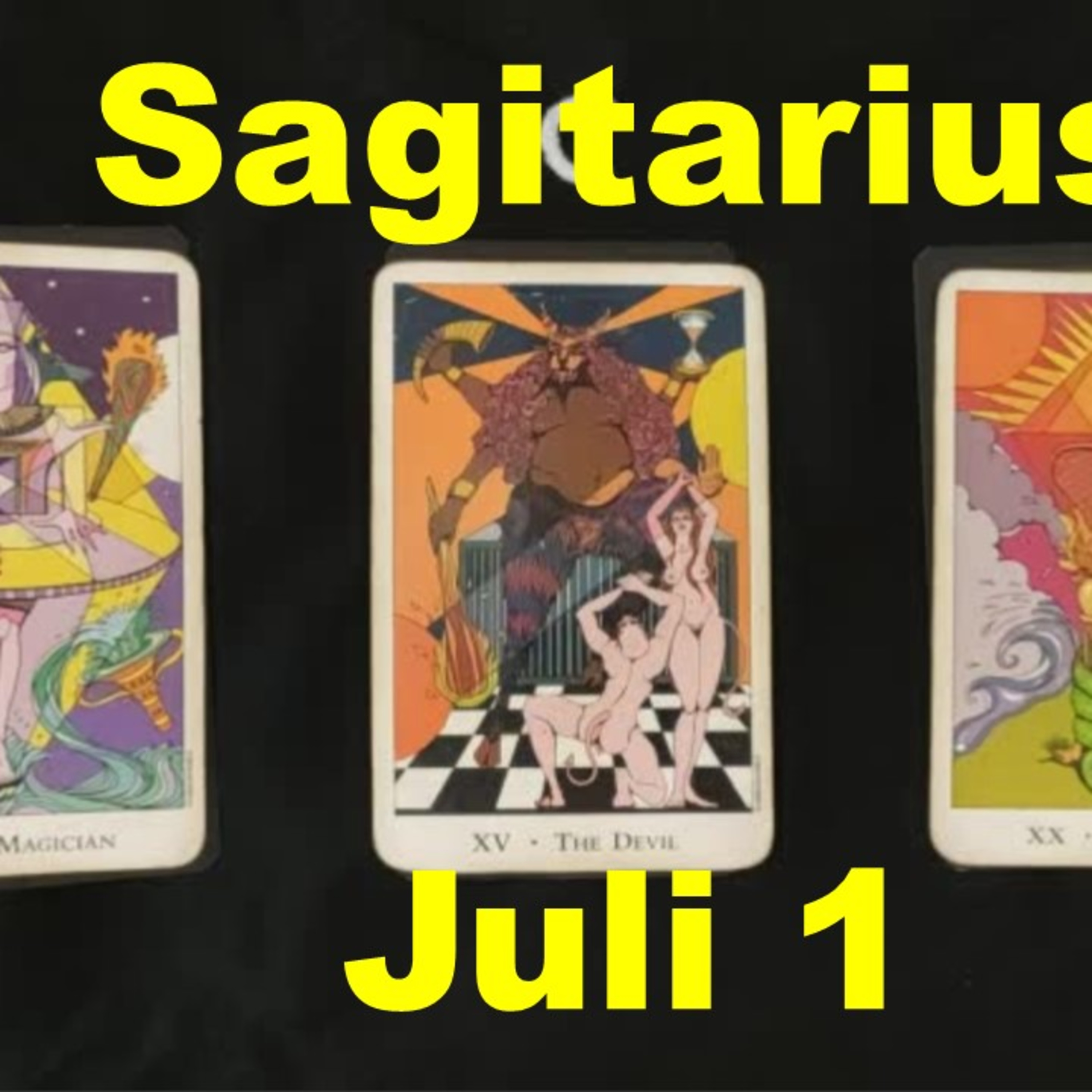 Tarot Sagitarius Juli 2020 minggu kesatu  episode artwork