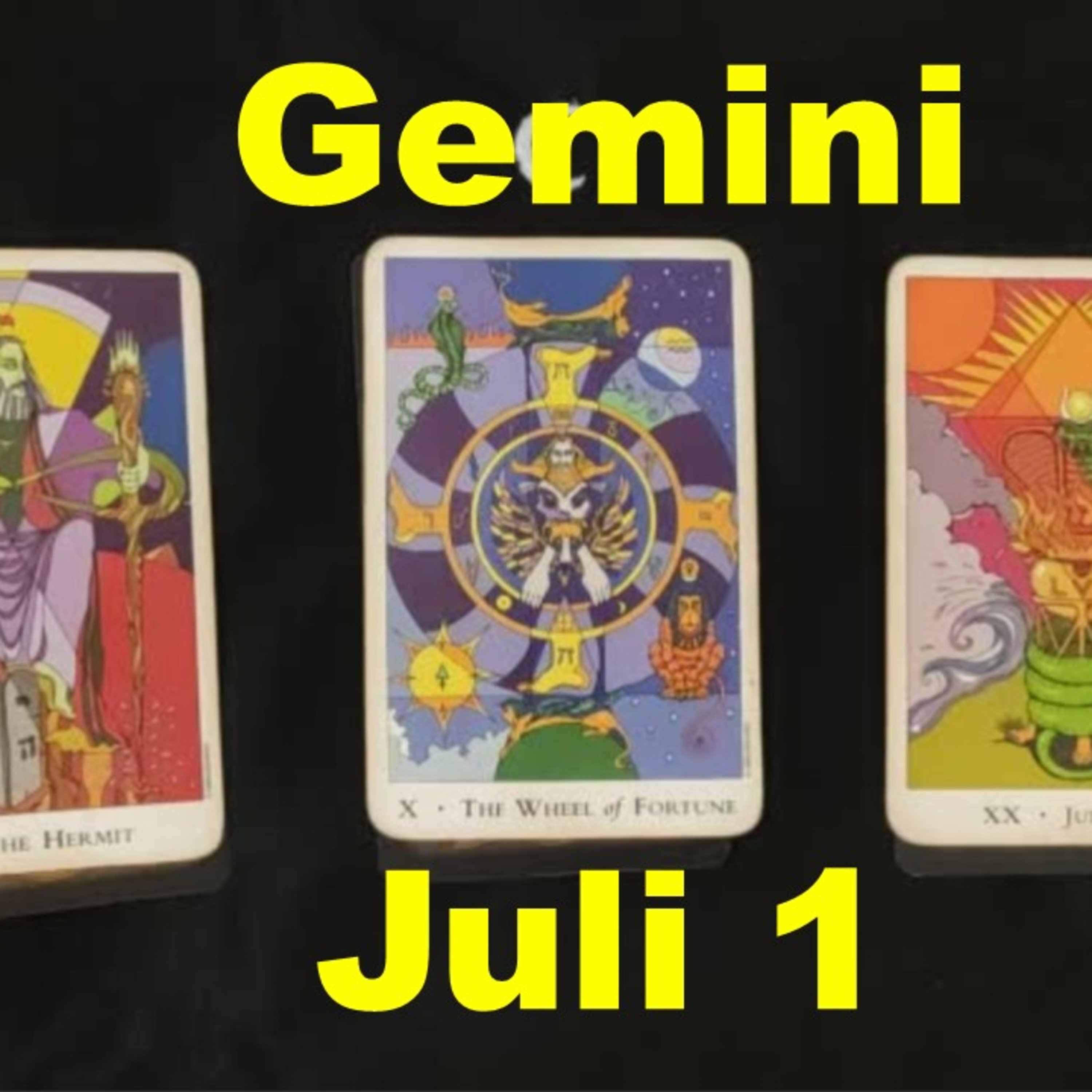 Tarot Gemini Juli 2020 minggu kesatu  episode artwork