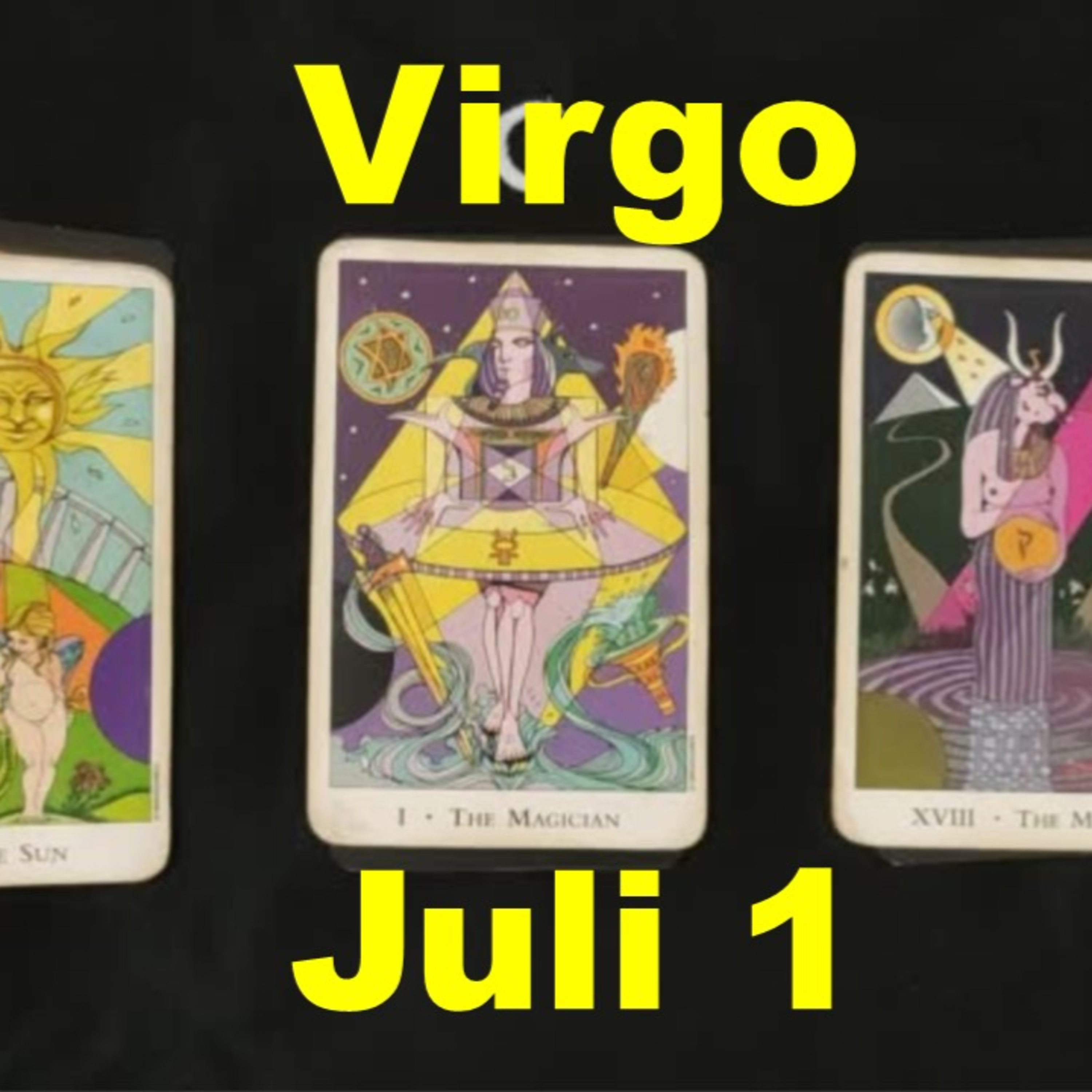 Tarot Virgo Juli 2020 minggu kesatu  episode artwork