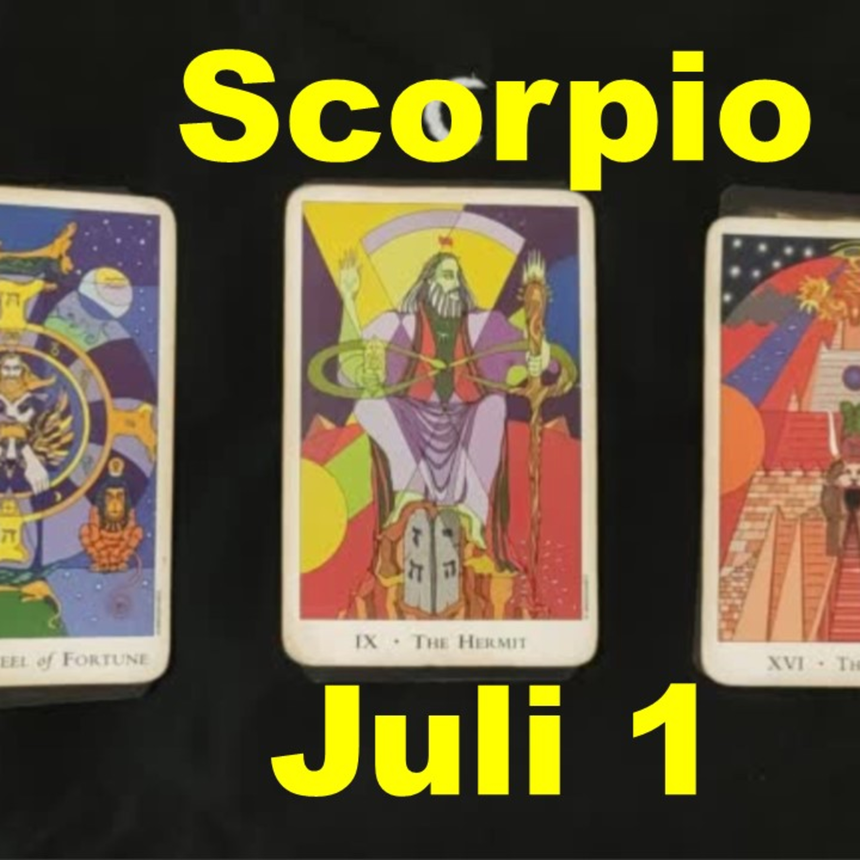 Tarot Scorpio Juli 2020 minggu kesatu  episode artwork