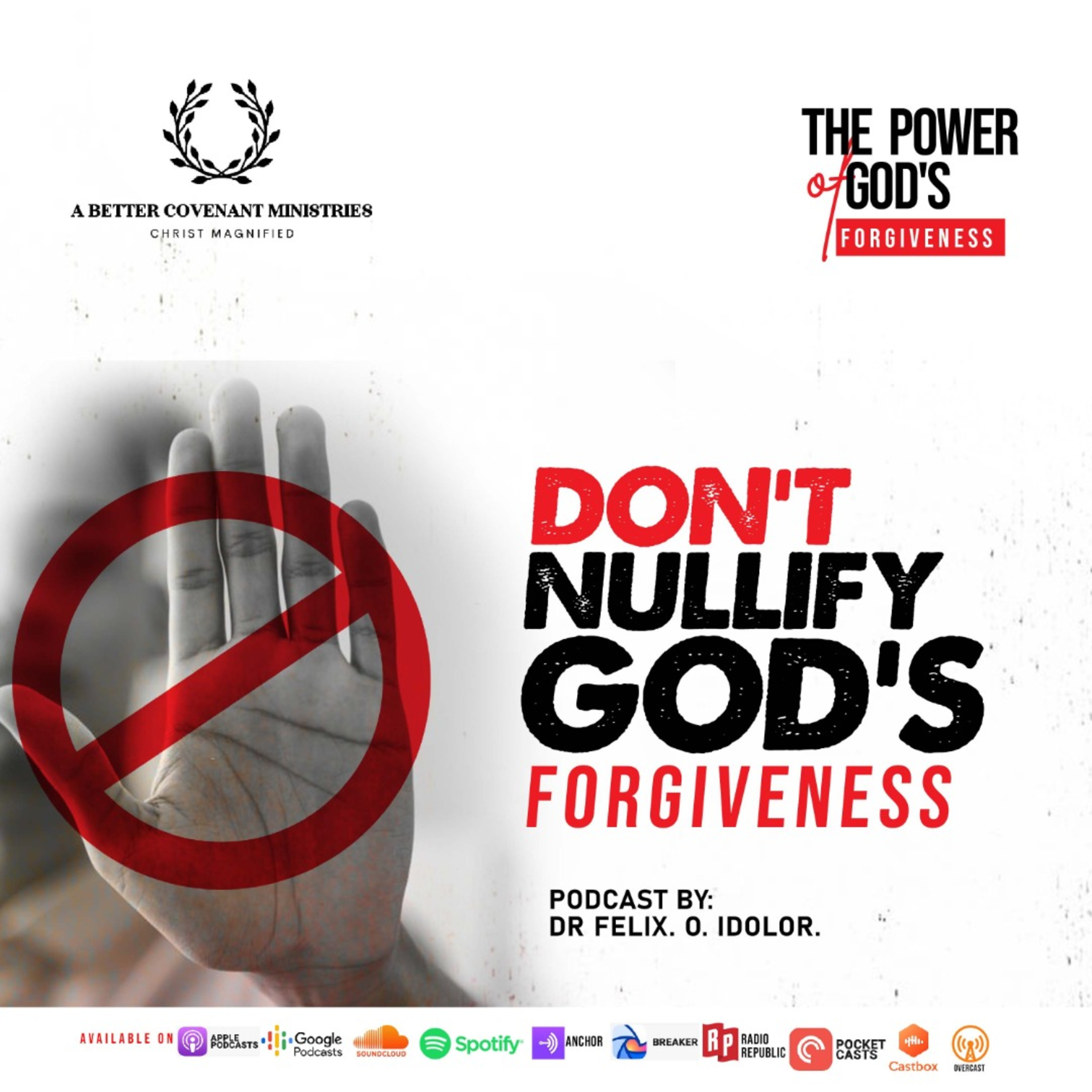 Don't Nullify God's Forgiveness episode artwork