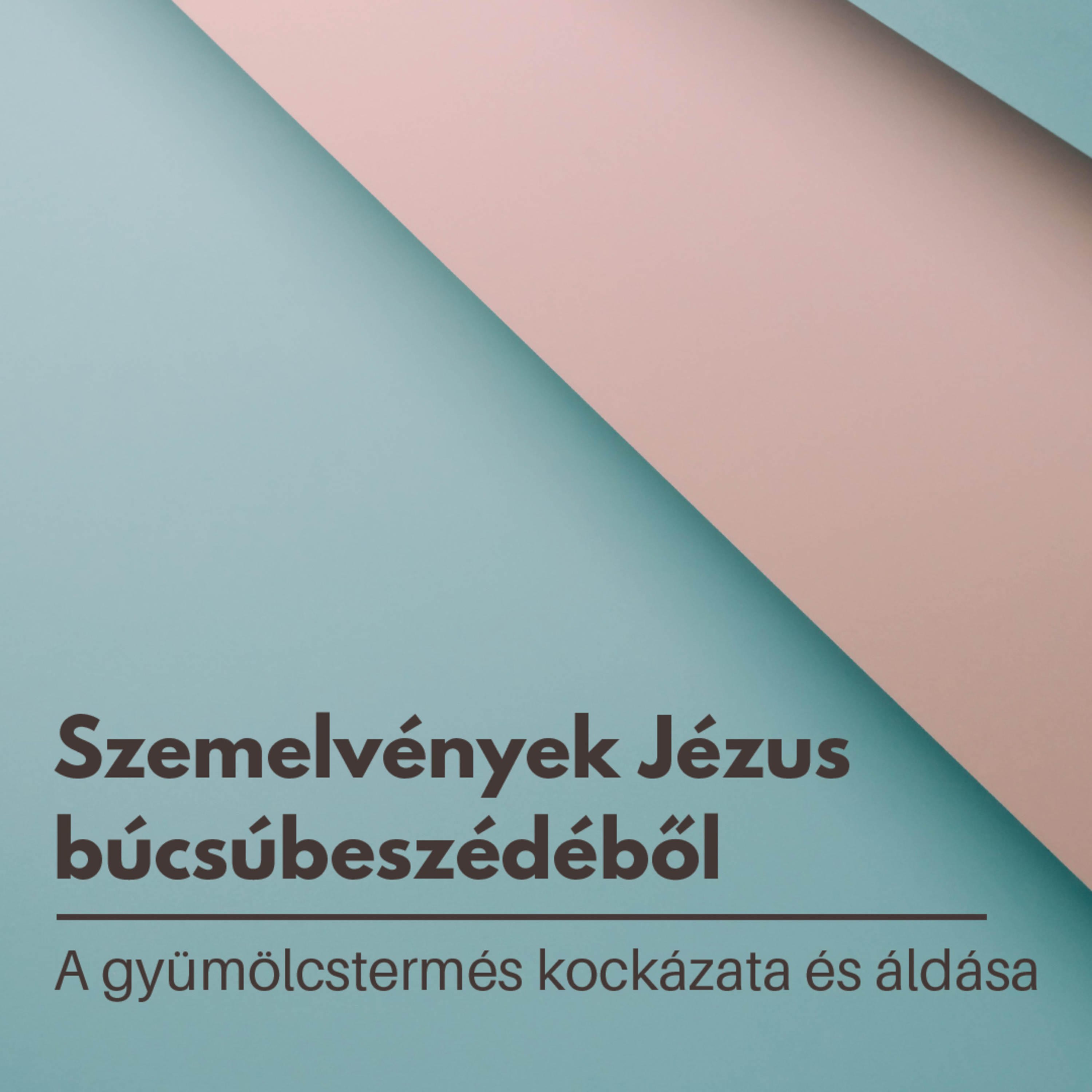 Szemelvények Jézus búcsúbeszédéből: A gyümöécstermés kockázata és áldása - János 15:1-8 episode artwork