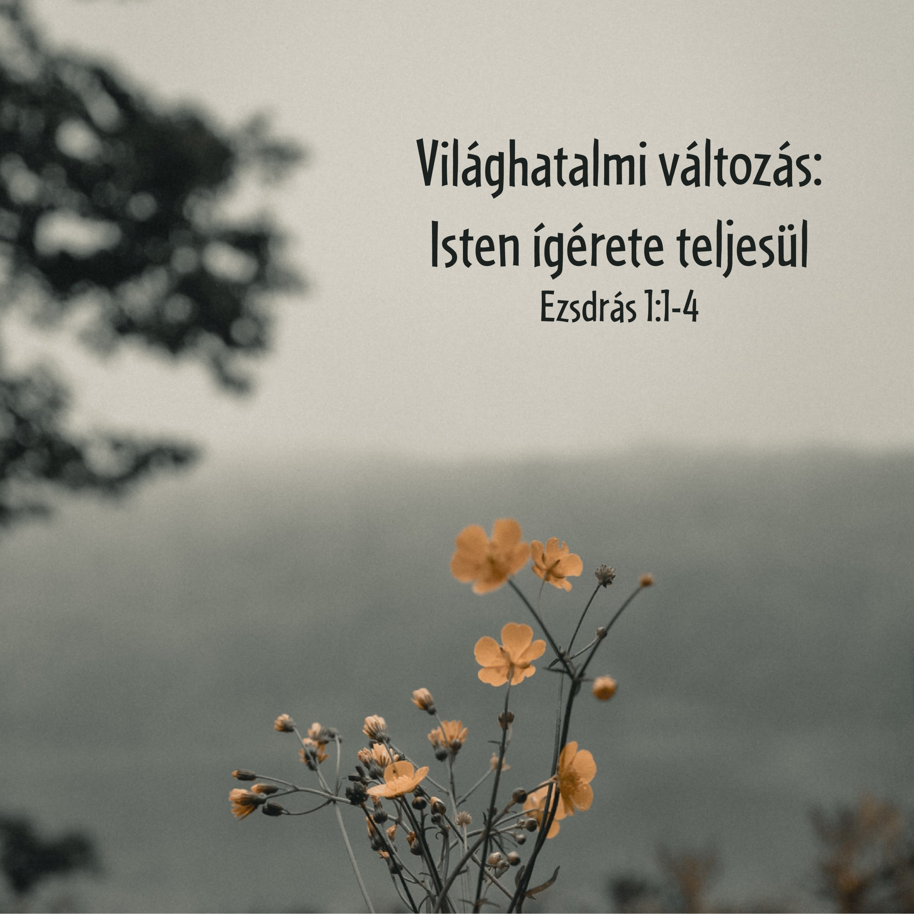 Világhatalmi változás: Isten ígérete teljesül - Ezsdrás 1:1-4 episode artwork