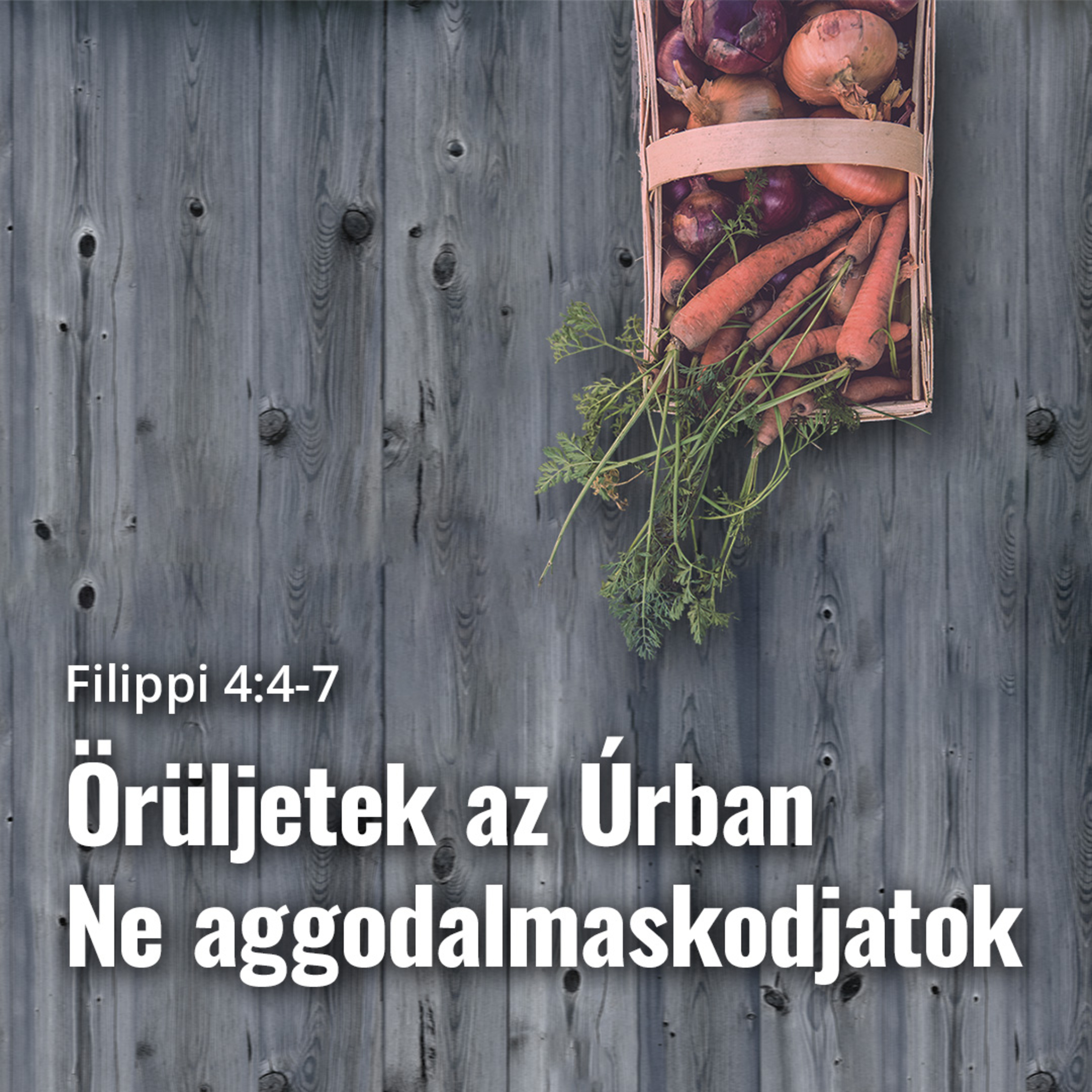 Örüljetek az Úrban, Ne aggodalmaskodjatok - Filippi 4:4-7 episode artwork