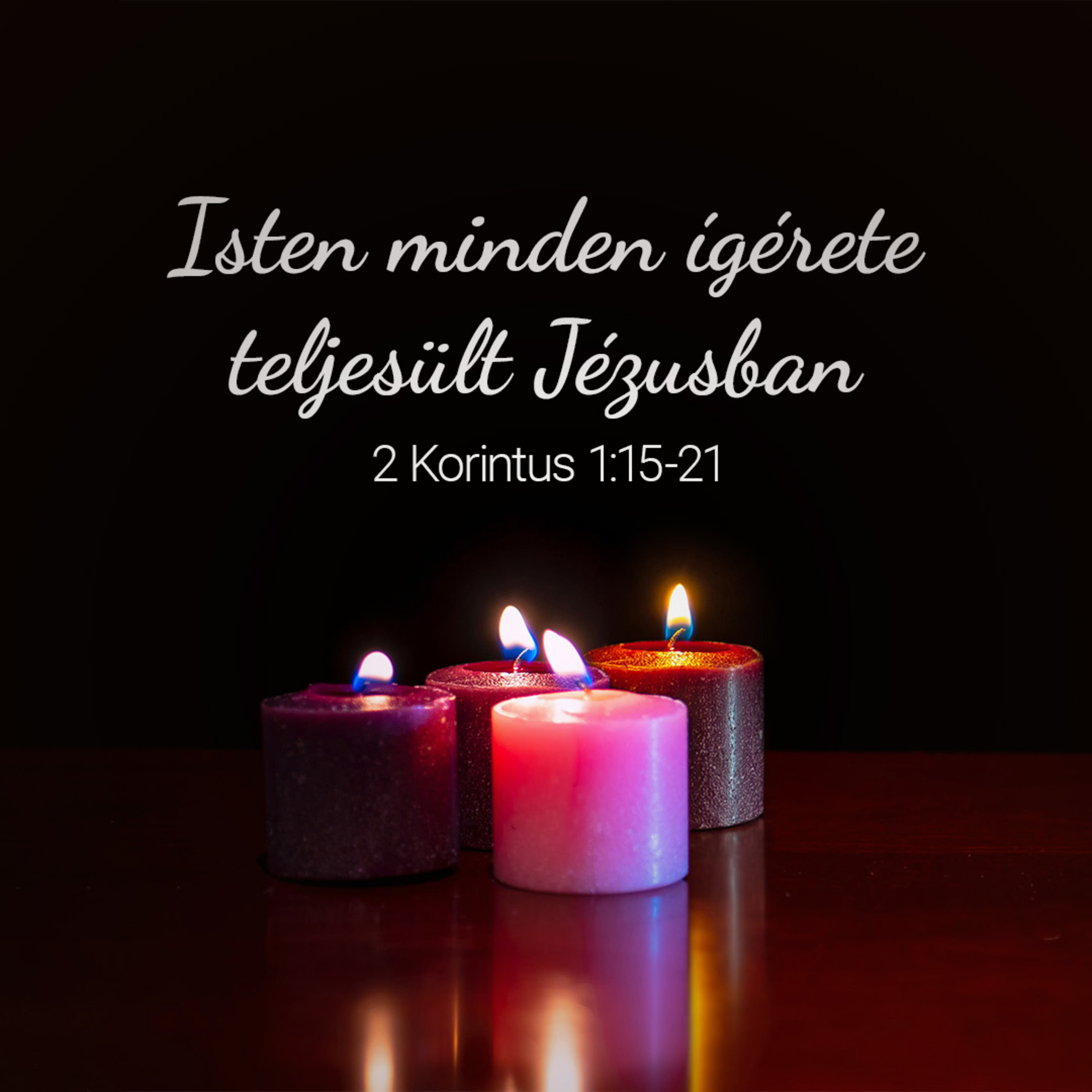 Isten minden ígérete teljesült Jézusban - 2 Korintus 1:15-24 episode artwork