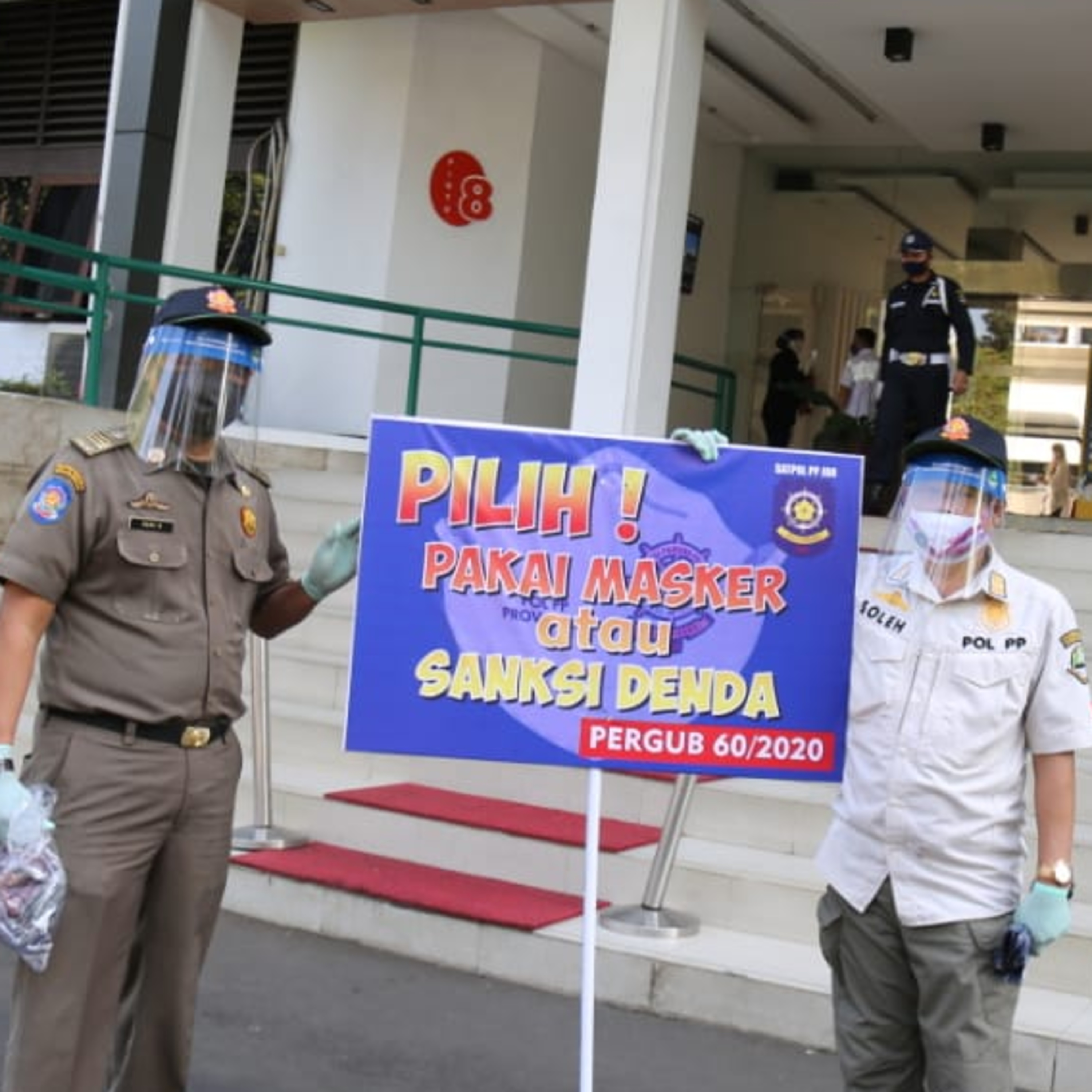 SATPOL PP JABAR SOSIALIASI PEMAKAIAN MASKER DENGAN BENAR  episode artwork