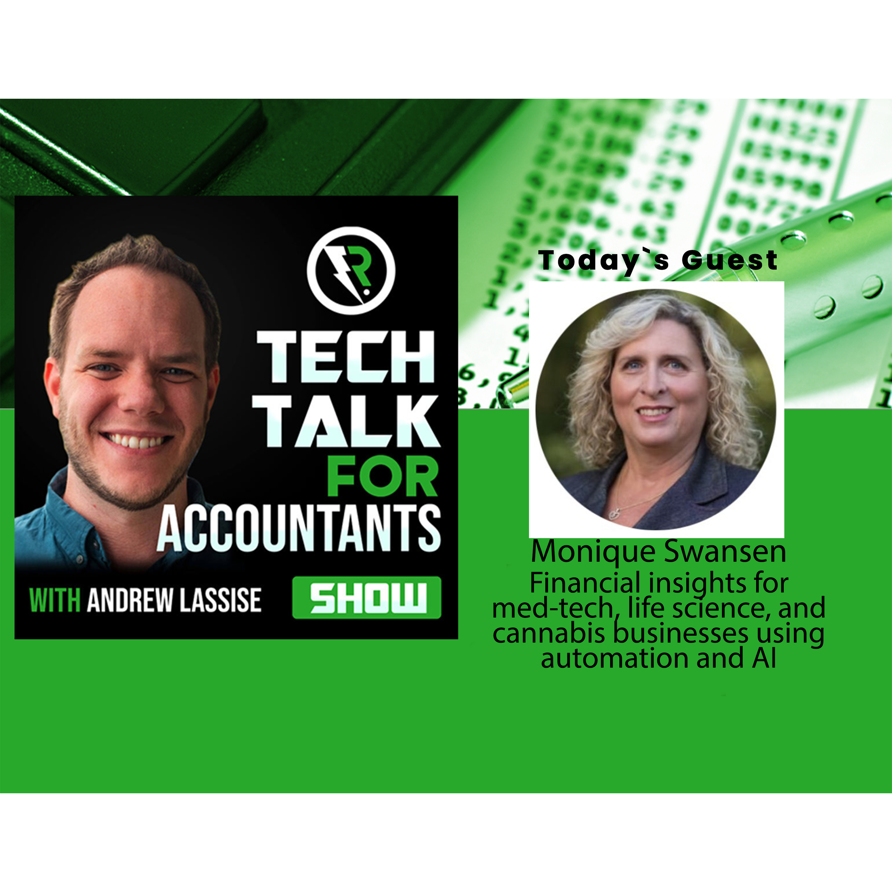 Monique Swansen-Financial insights for med-tech, life science, and cannabis businesses using automation and AI episode artwork