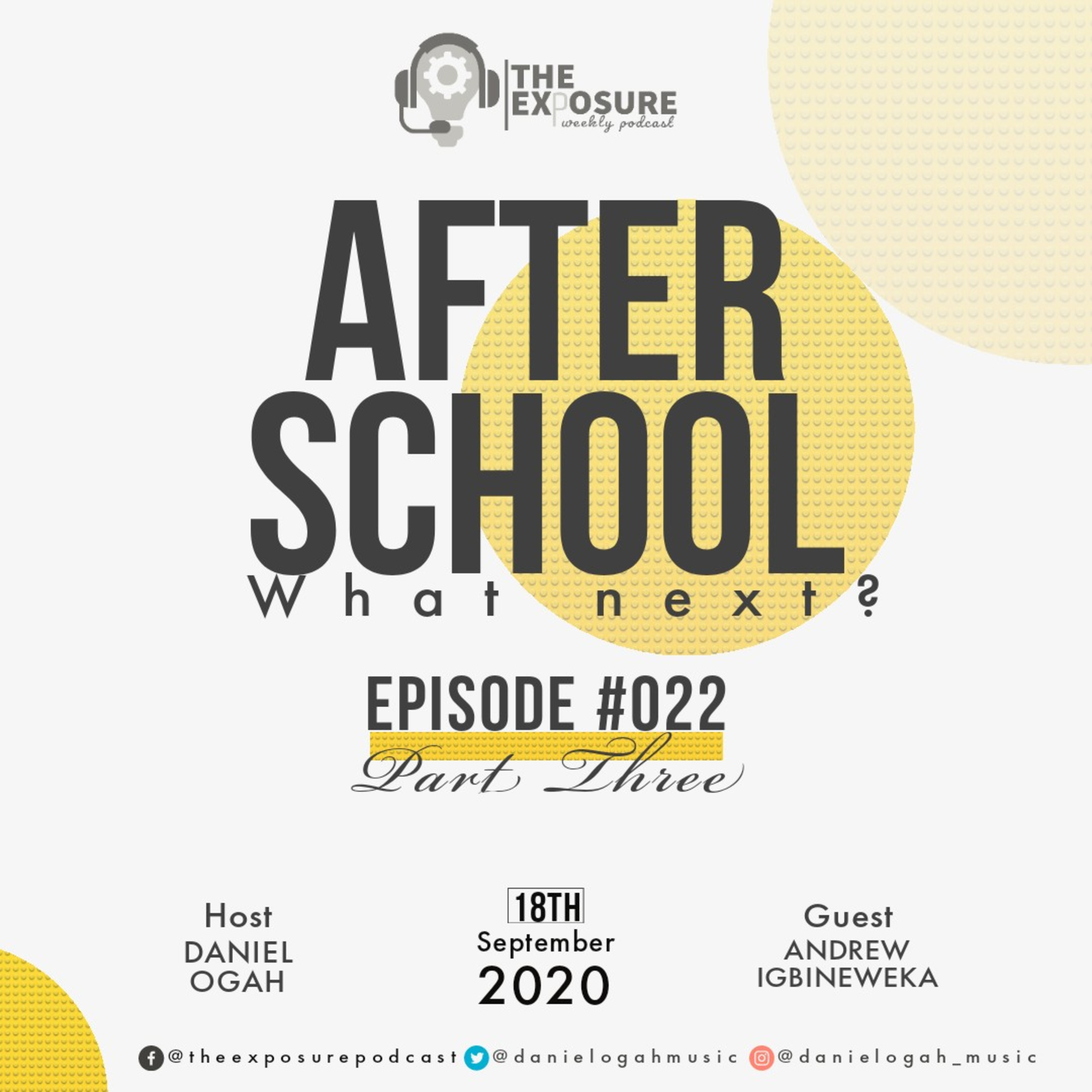 The Exposure Weekly Podcast With DANIEL OGAH on Jamit