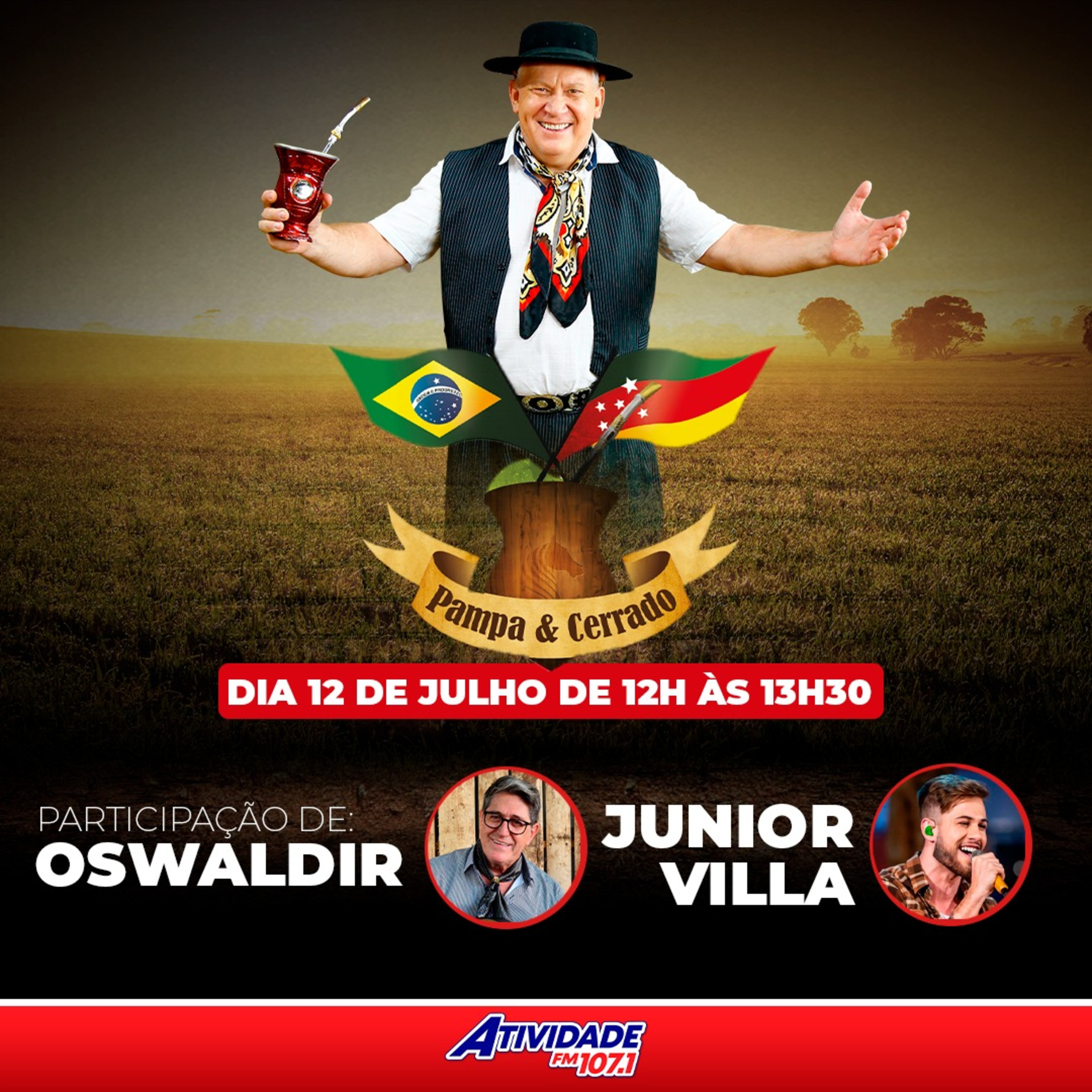 Pampa na Rádio Atividade FM