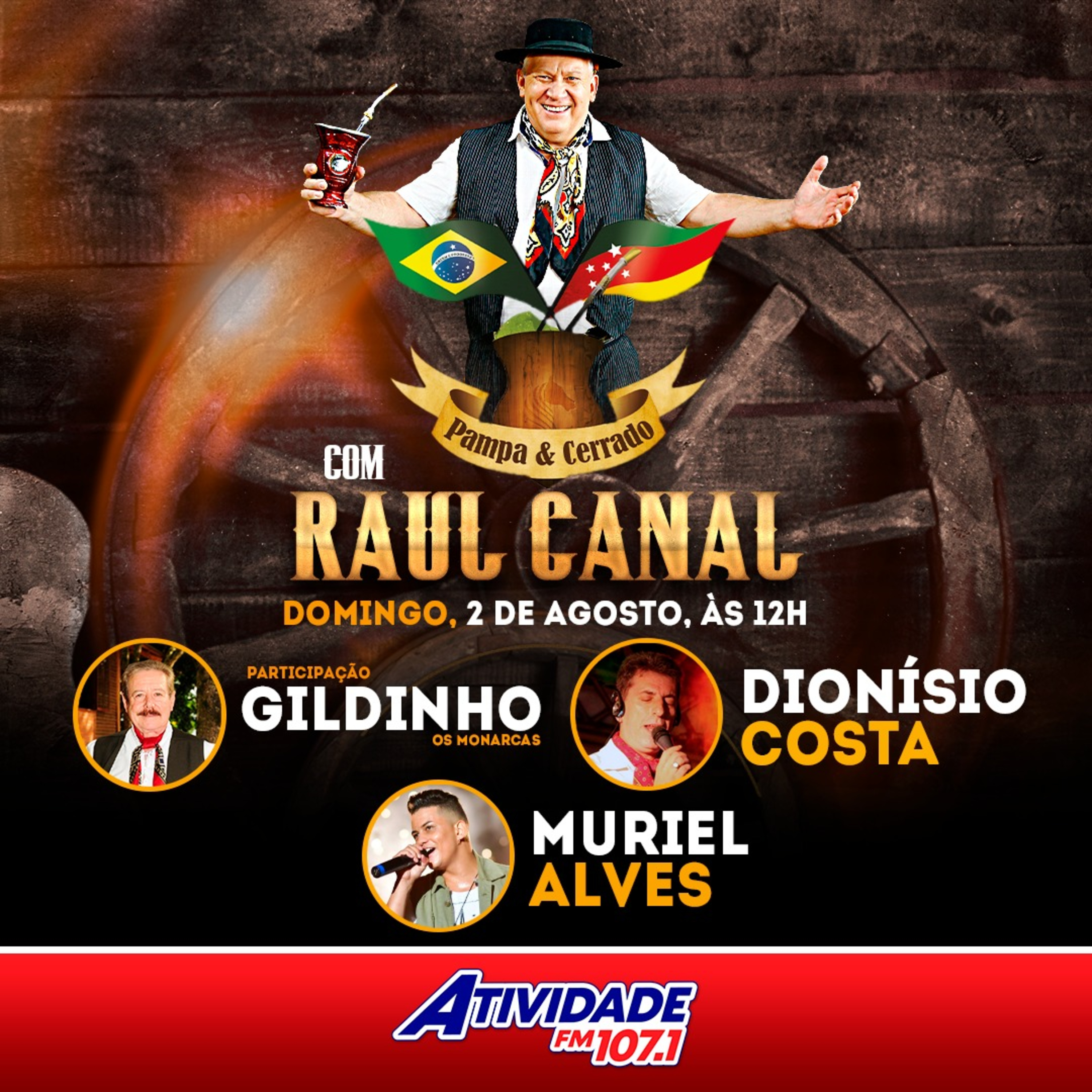Pampa na Rádio Atividade FM