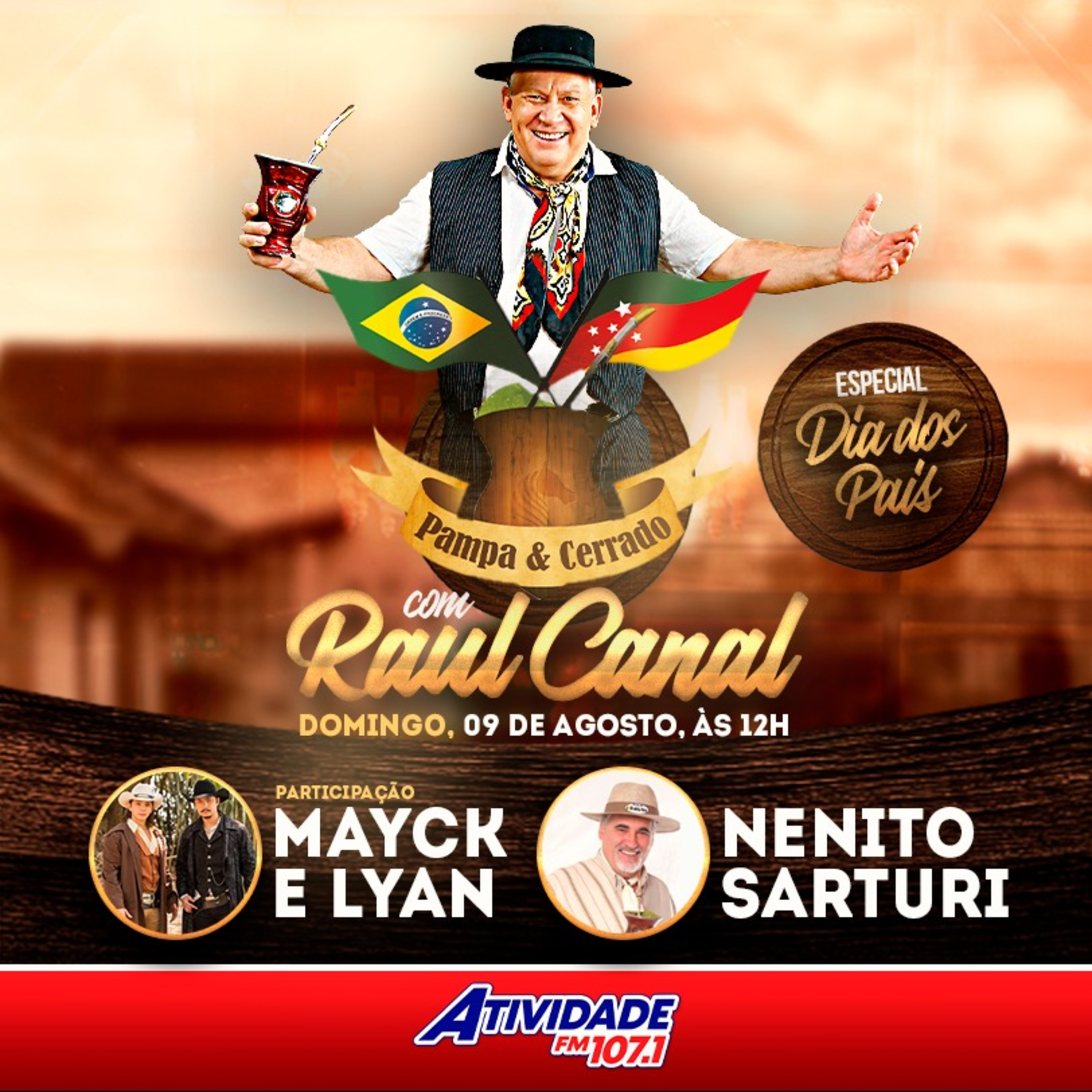 Pampa na Rádio Atividade FM