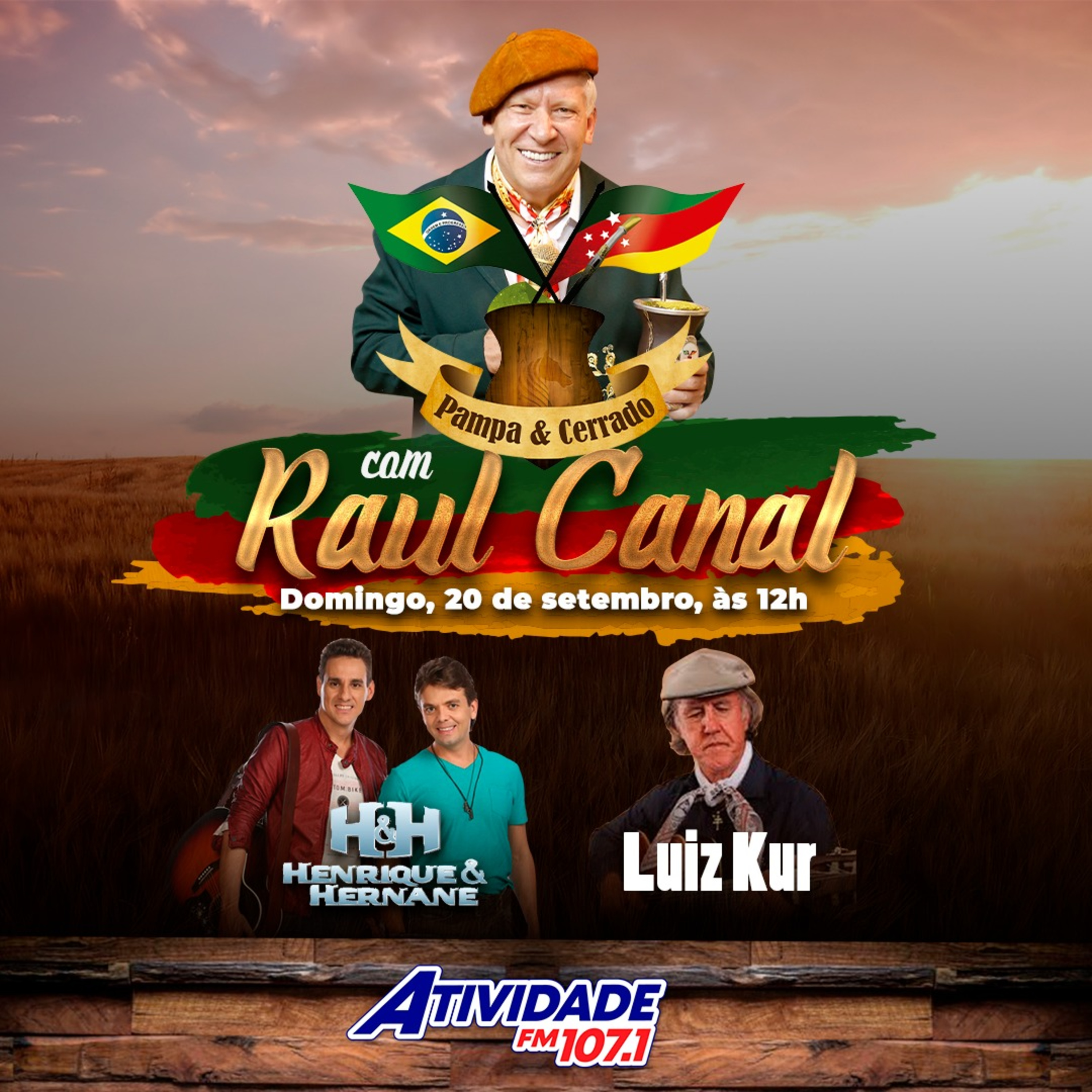 Pampa na Rádio Atividade FM