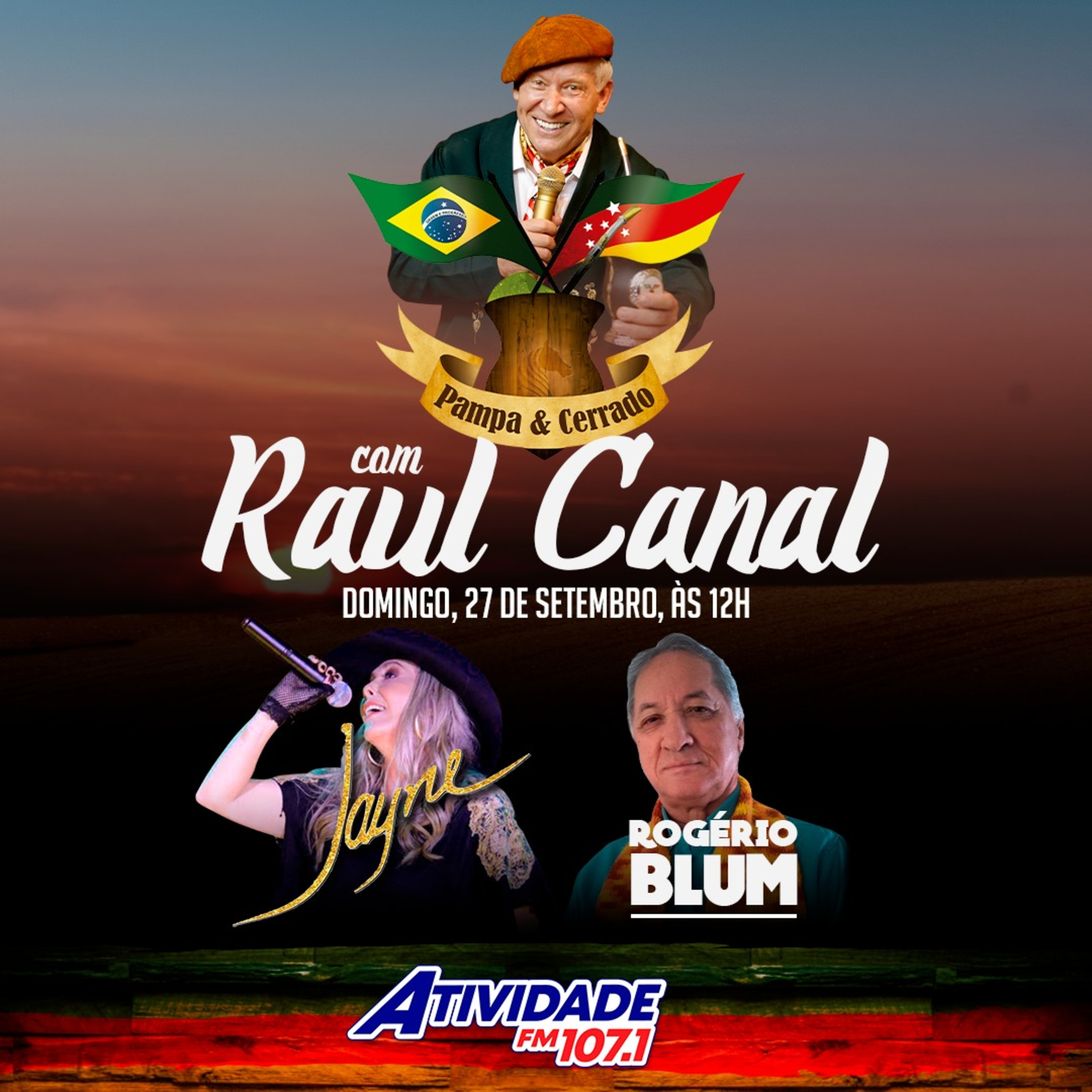 Pampa na Rádio Atividade FM