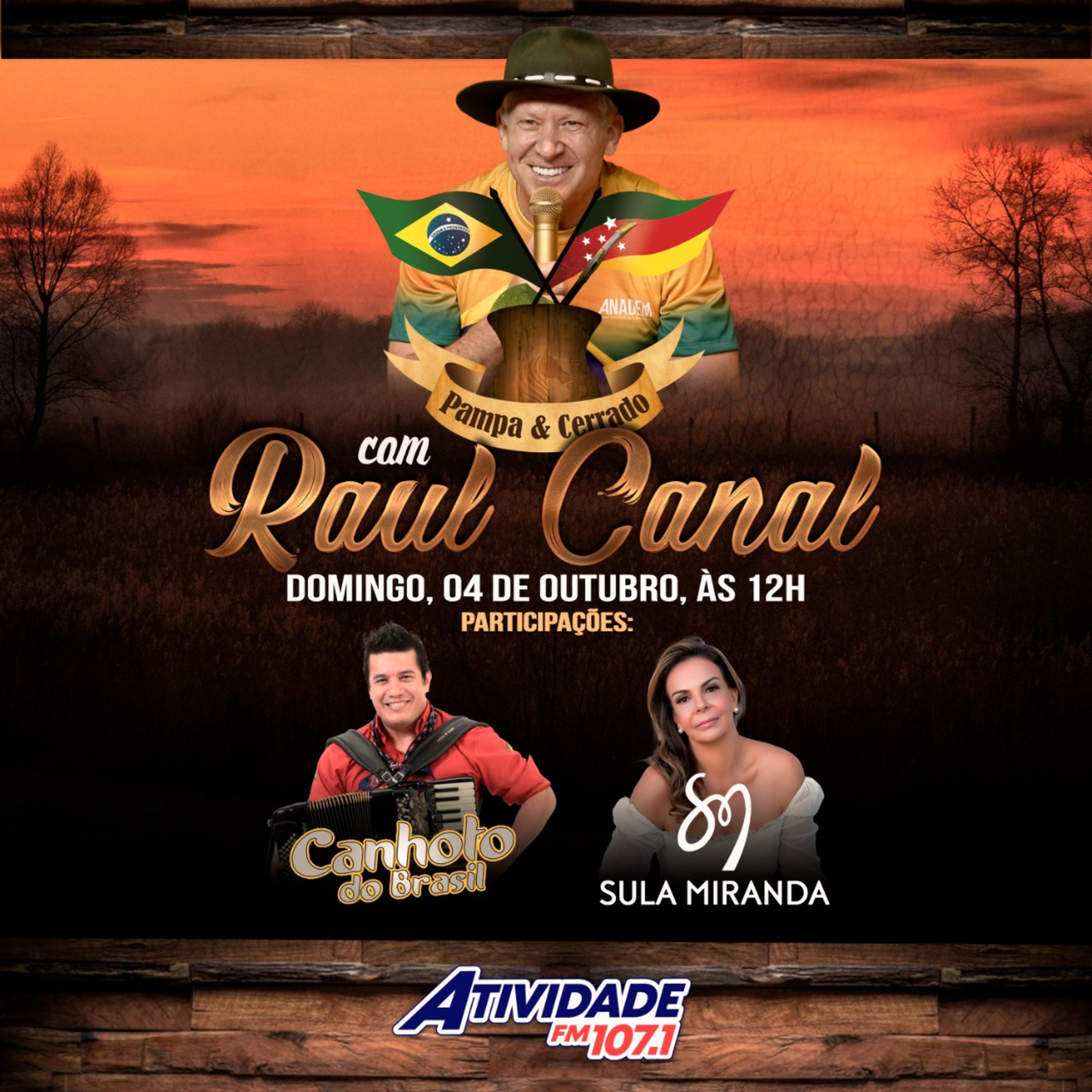 Pampa na Rádio Atividade FM