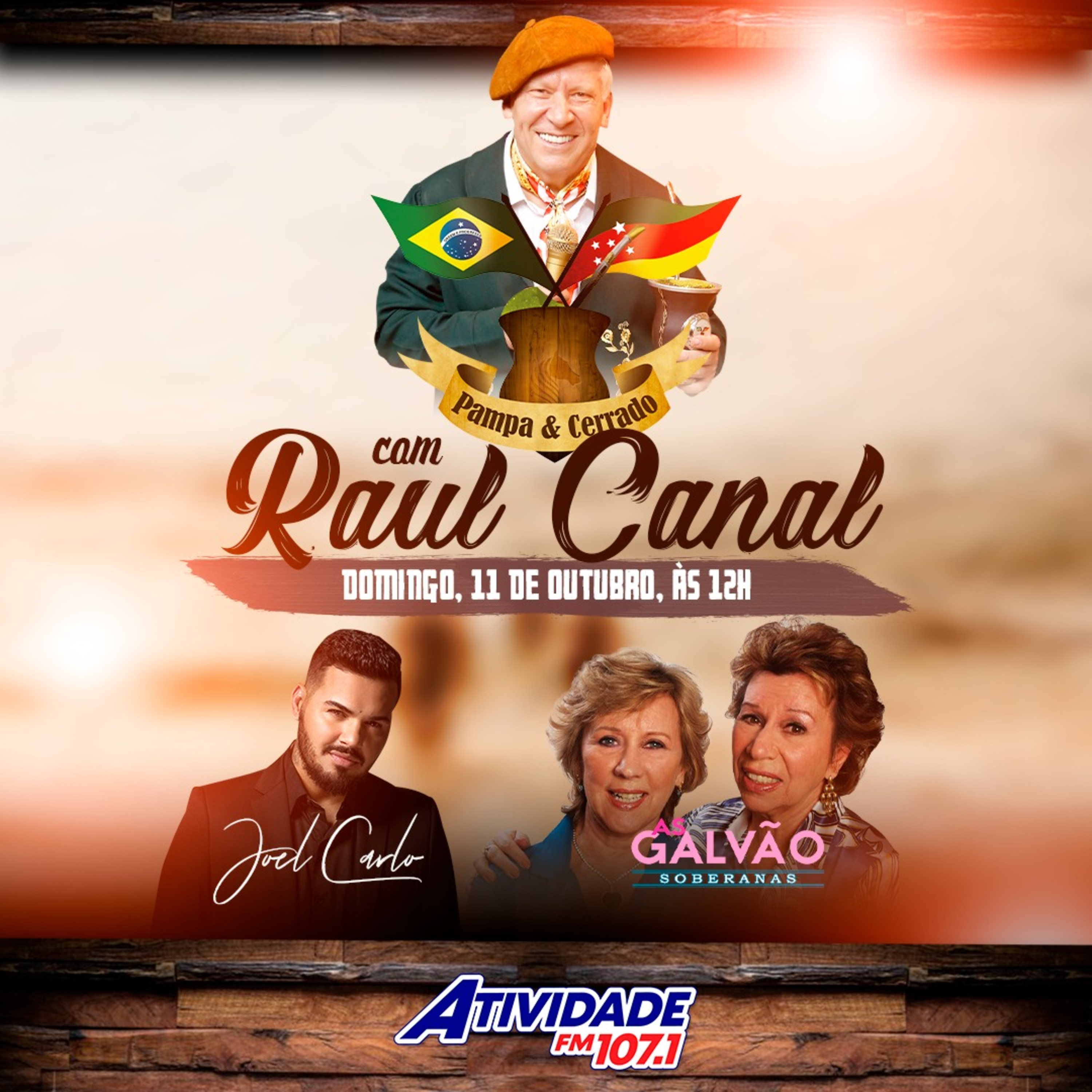 Pampa na Rádio Atividade FM