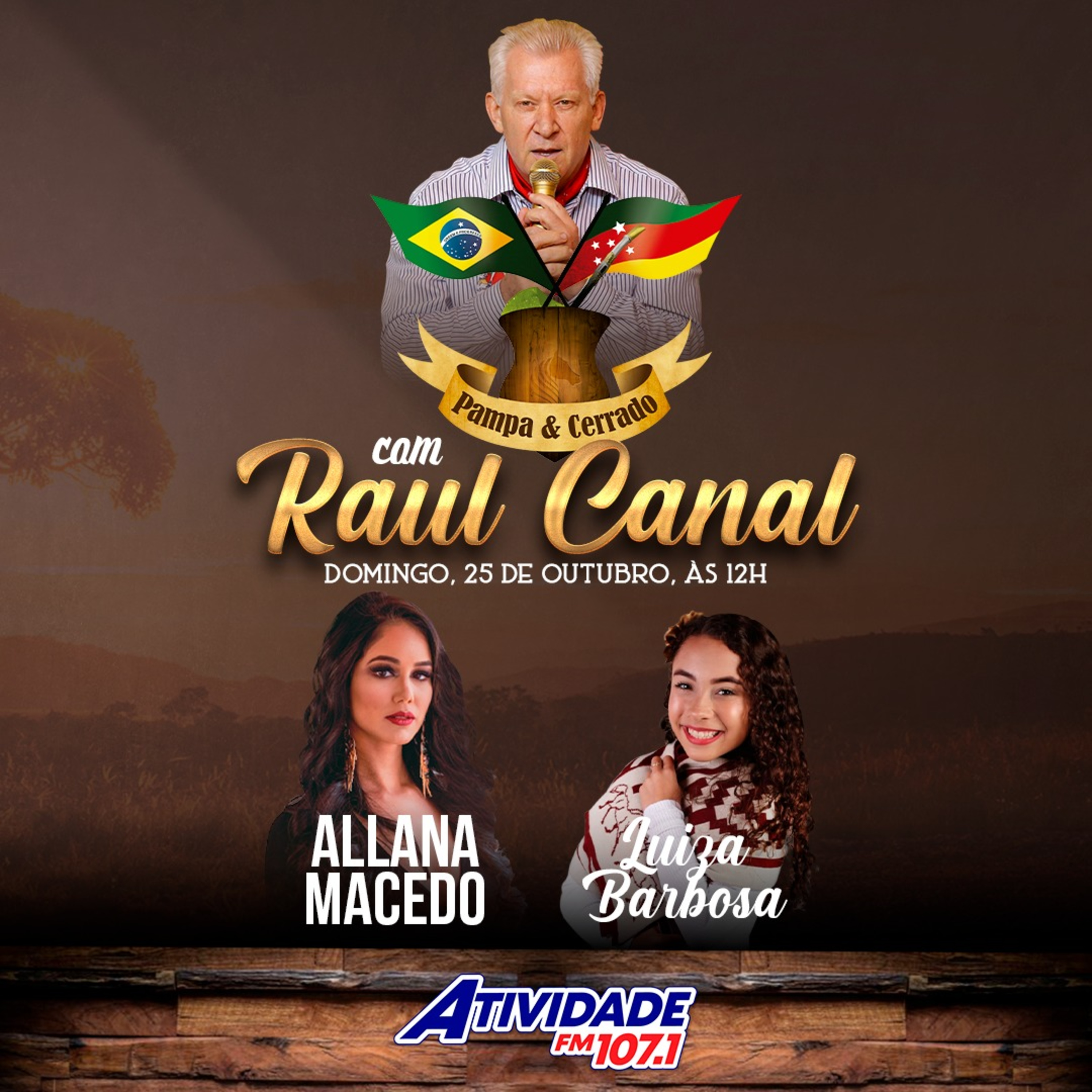 Pampa na Rádio Atividade FM