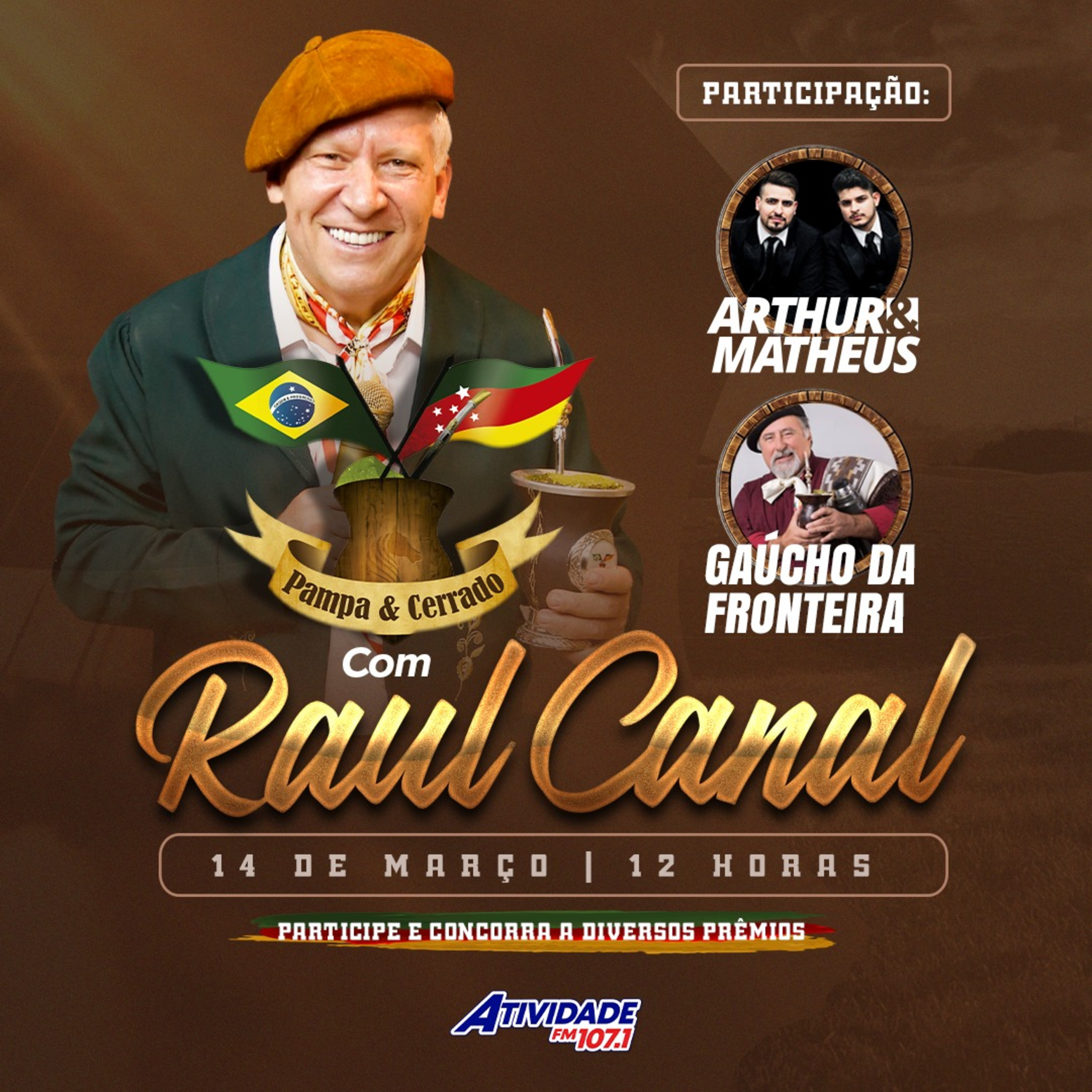 Pampa na Rádio Atividade FM