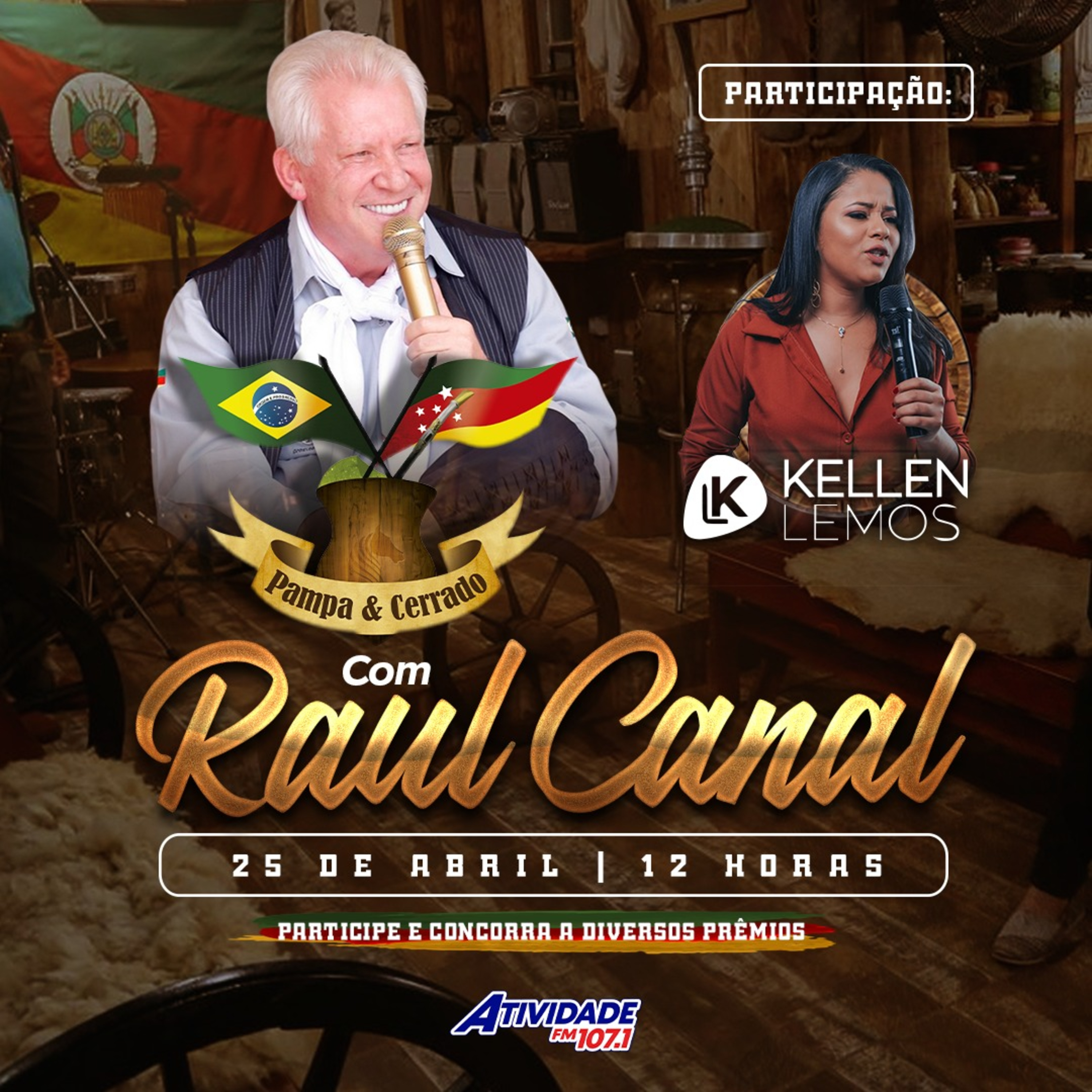 Pampa na Rádio Atividade FM
