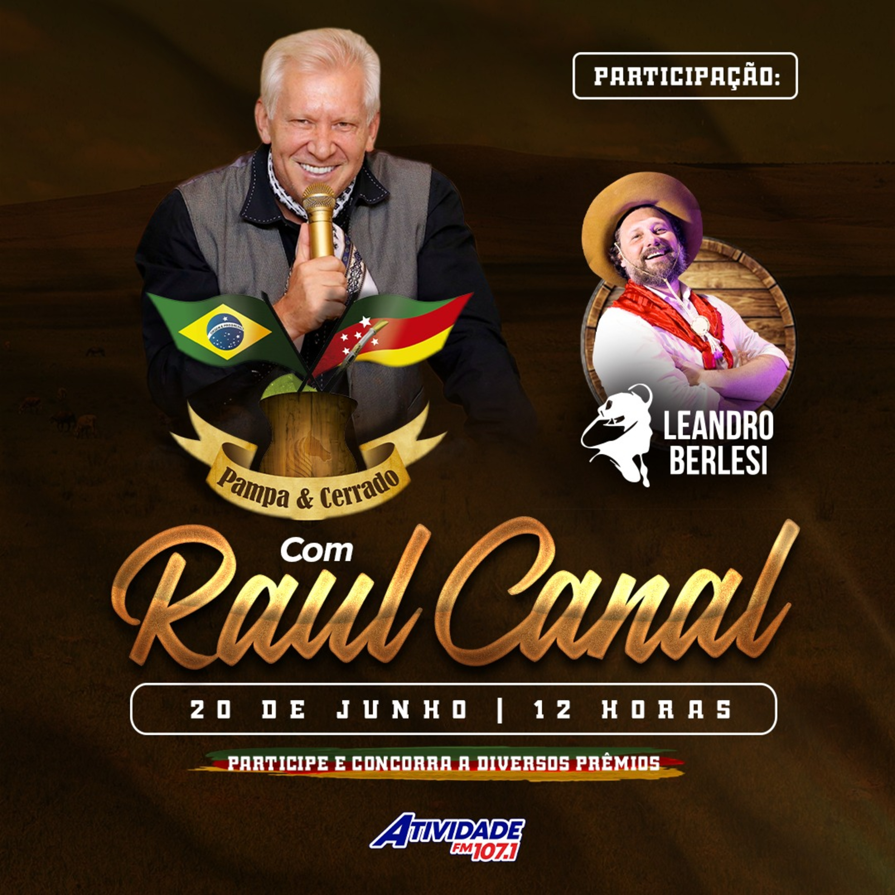 Pampa na Rádio Atividade FM