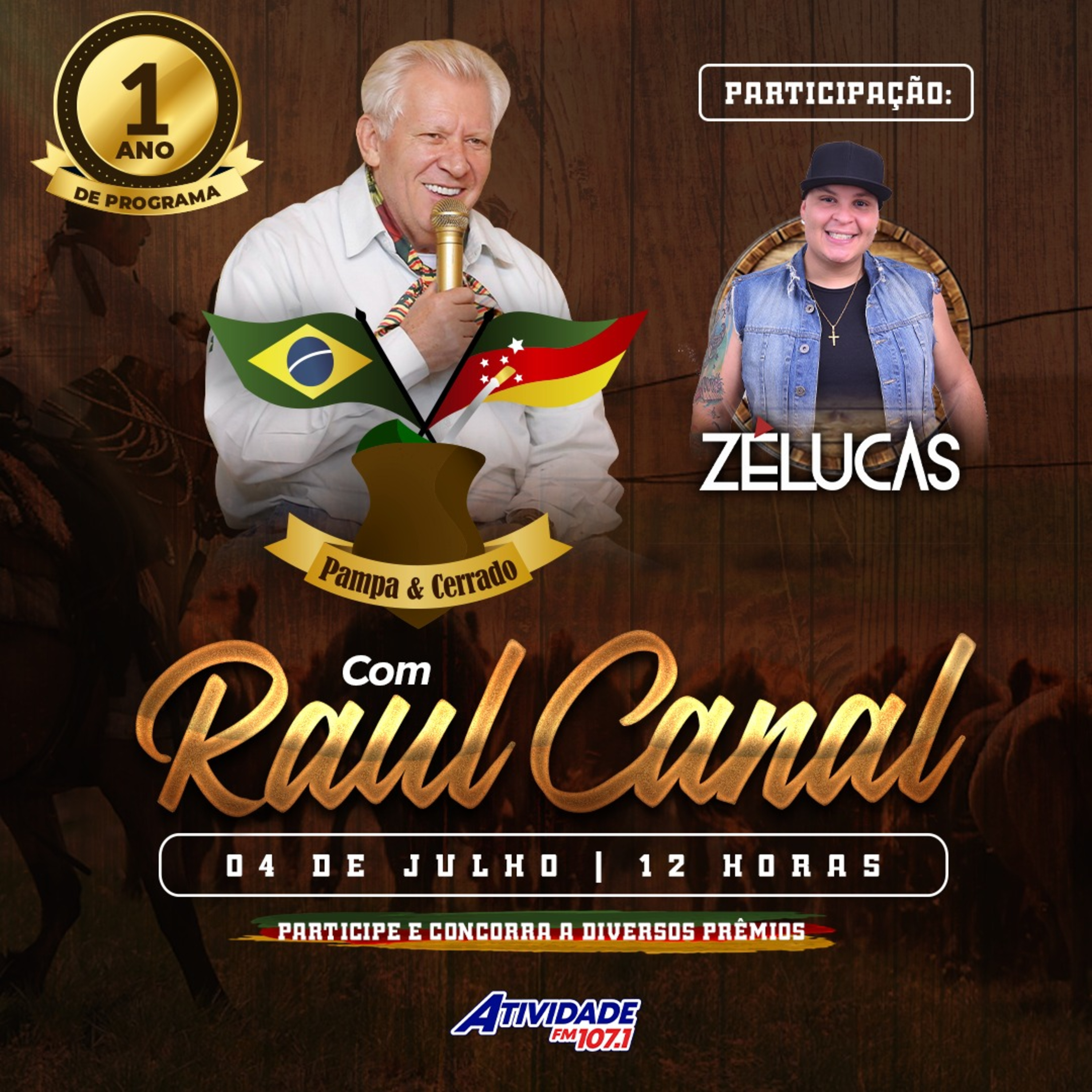 Pampa na Rádio Atividade FM