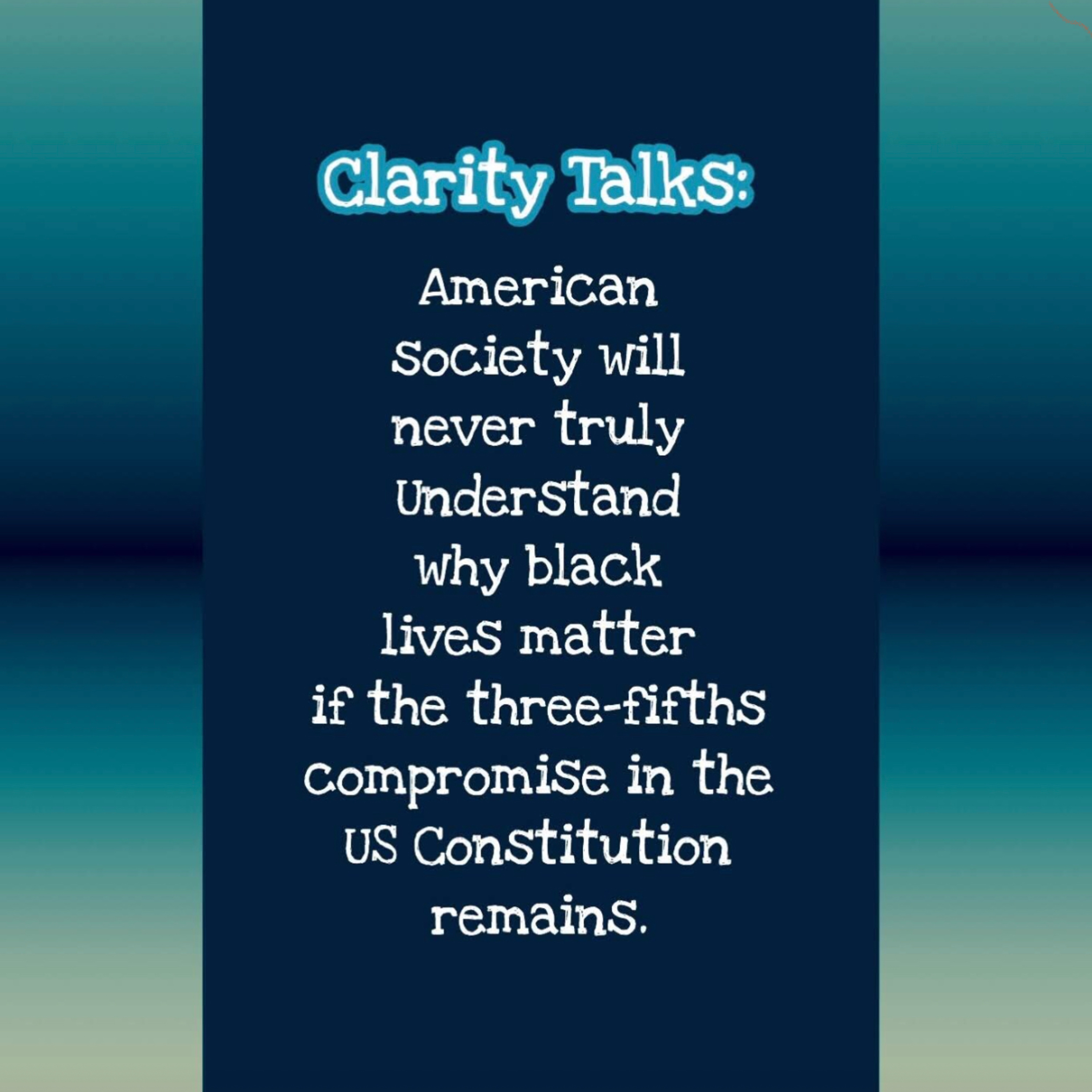 ClarityIsJustSoHip: Clarity Talks