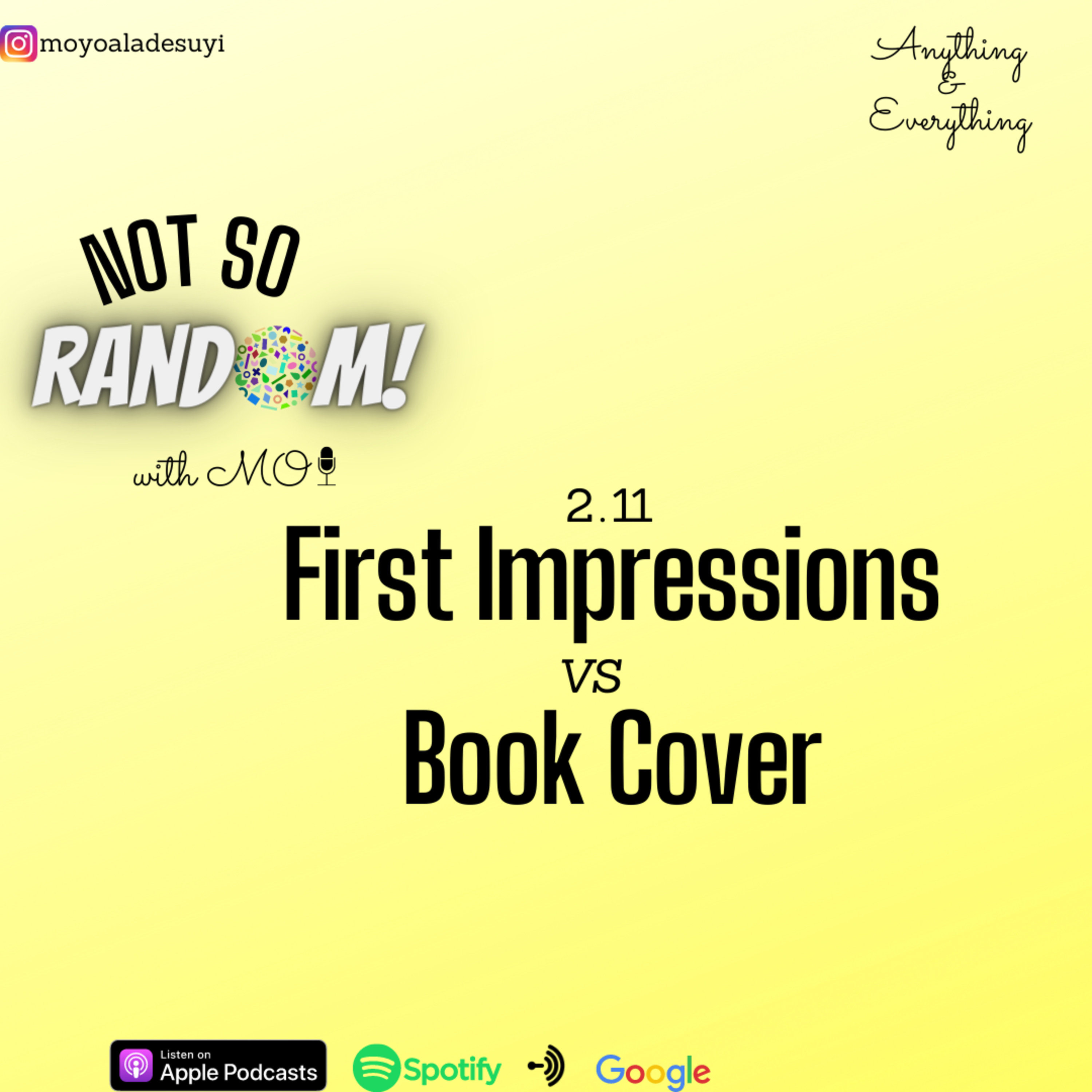 Not So Random With Mo!