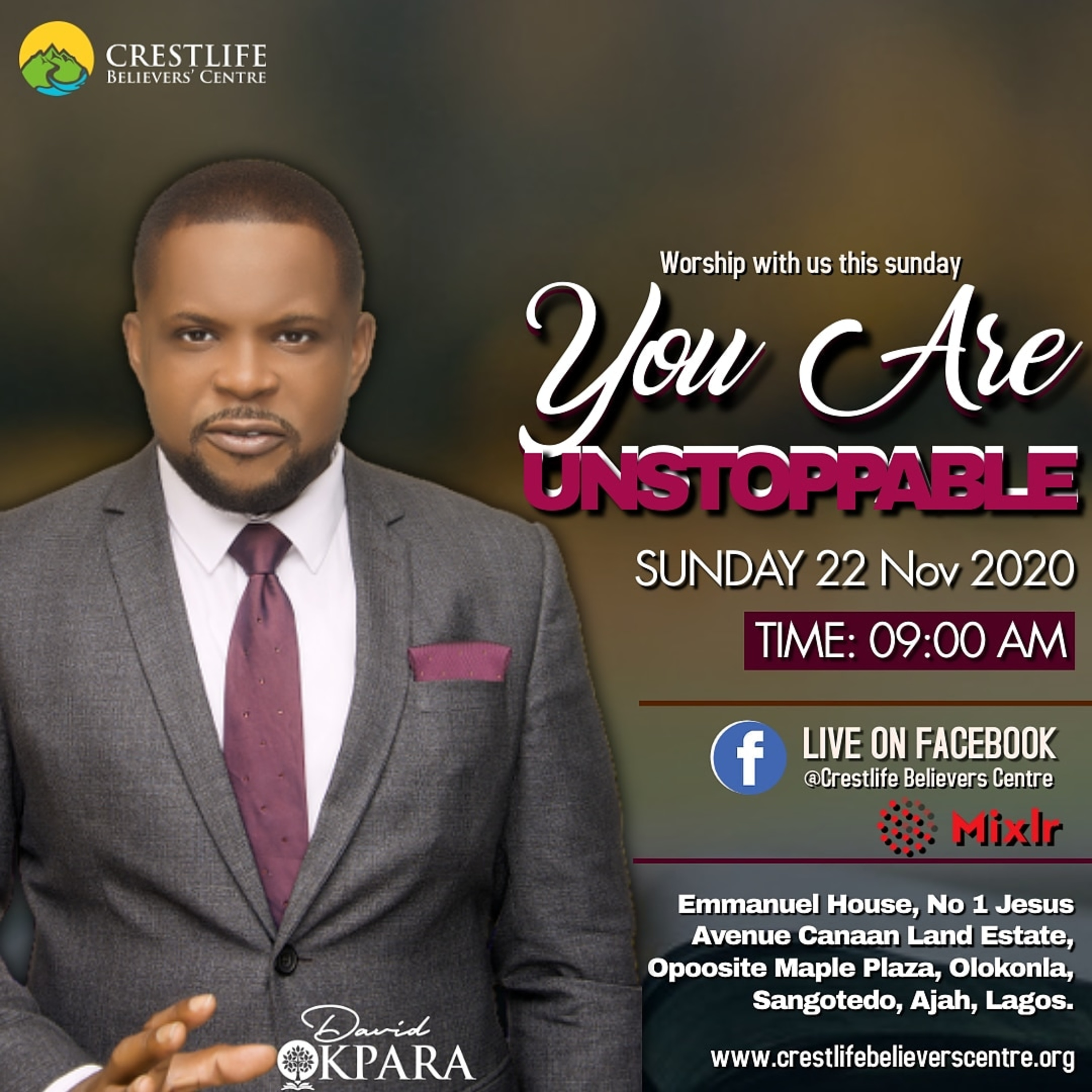 Pastor David Okpara