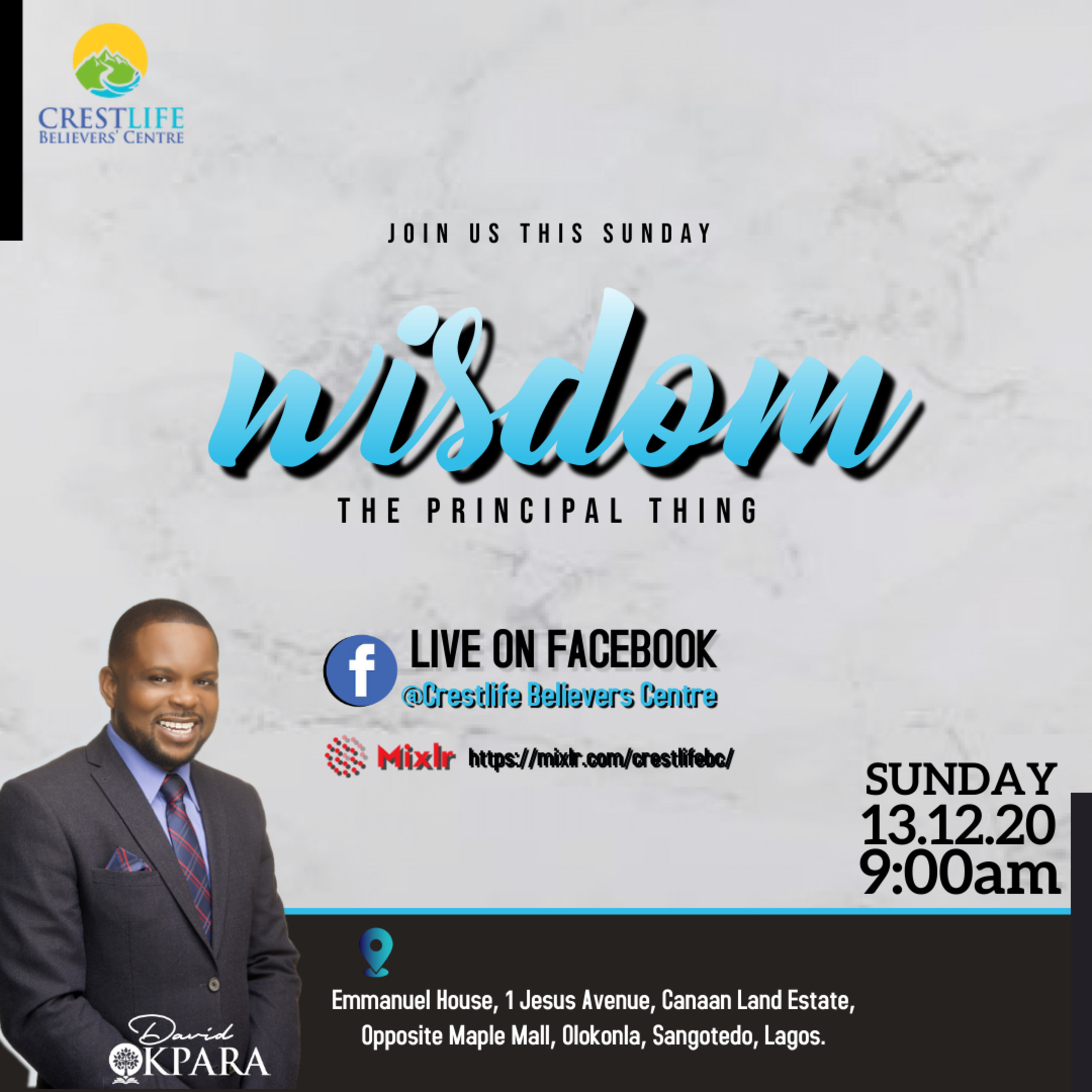 Pastor David Okpara