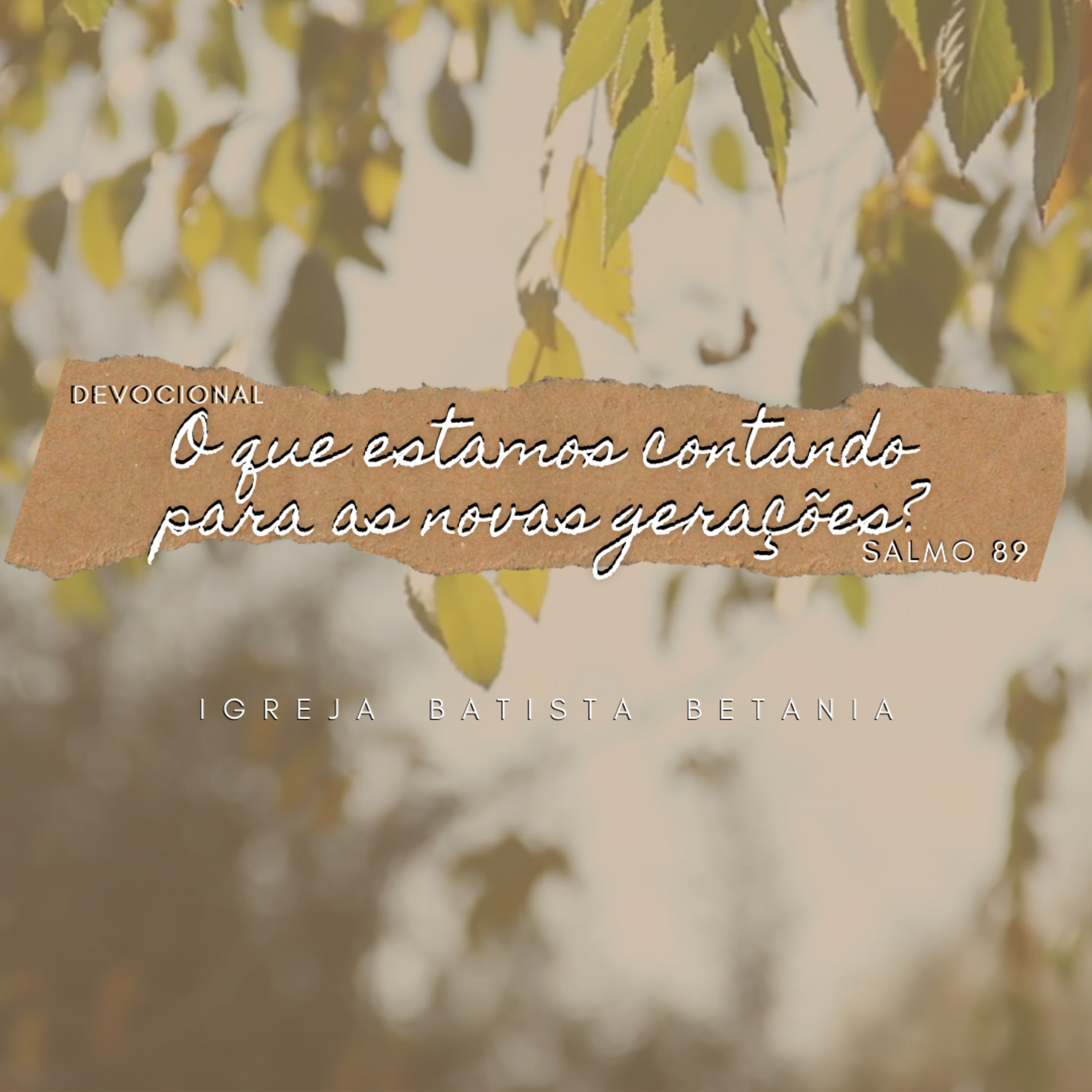 ibb - igreja batista betânia