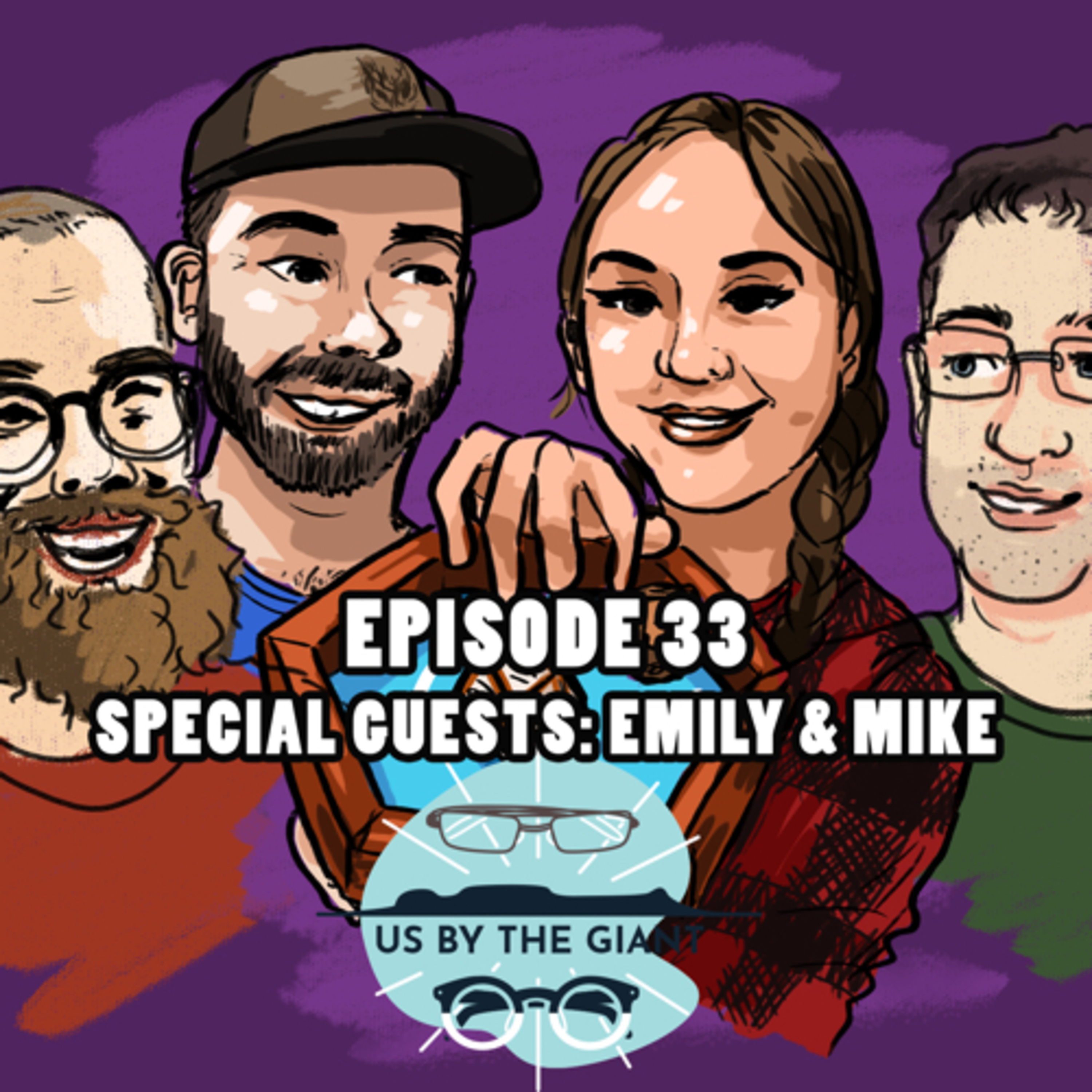33, Guest Emily&Mike, Lappe Mountain Tabletop, death stranding, dogs breakfast, FORD Lithium EV episode artwork