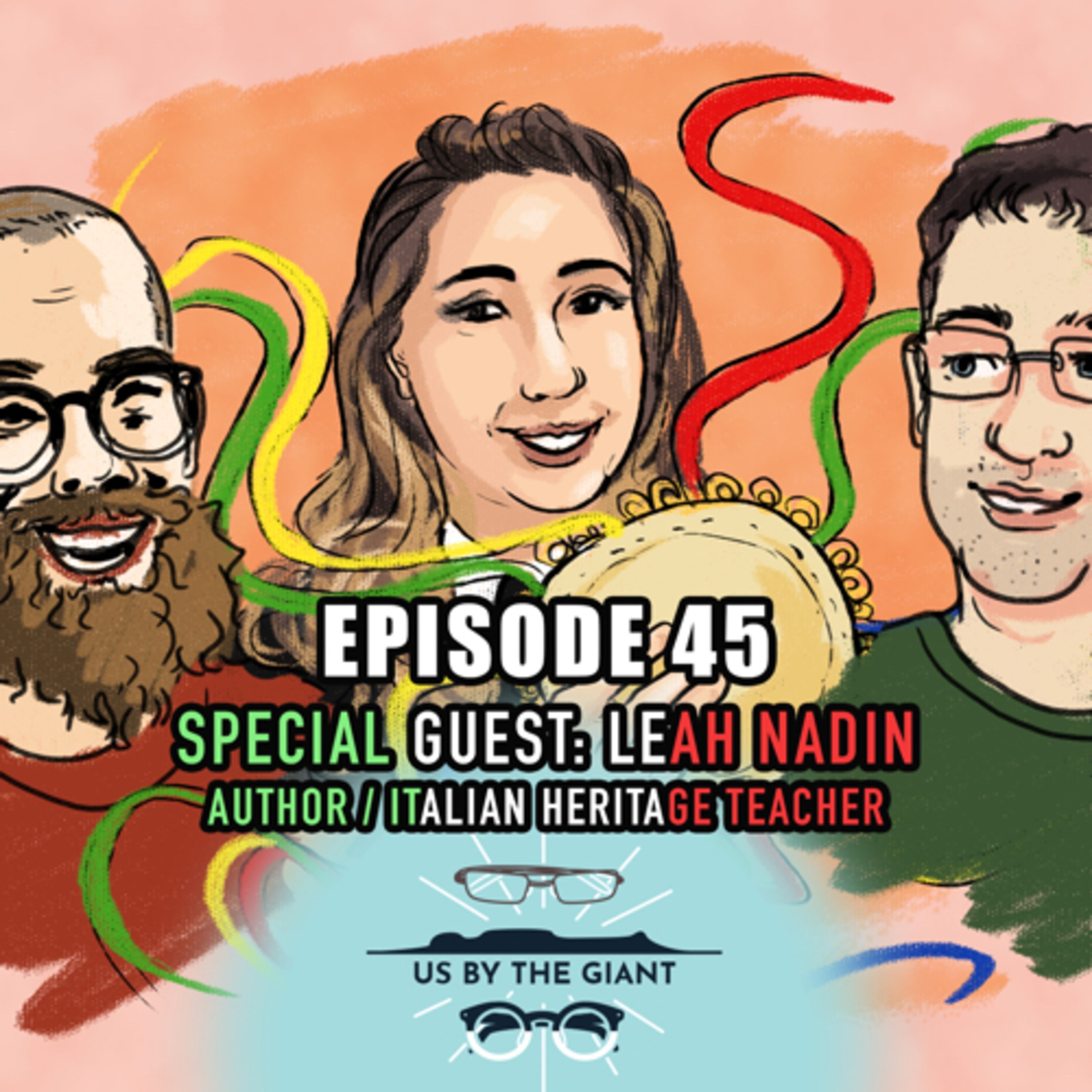 45, Leah Nadin, Tarantella to Thunder Bay, Immigration, Colloquialisms and Hummer returns as EV episode artwork
