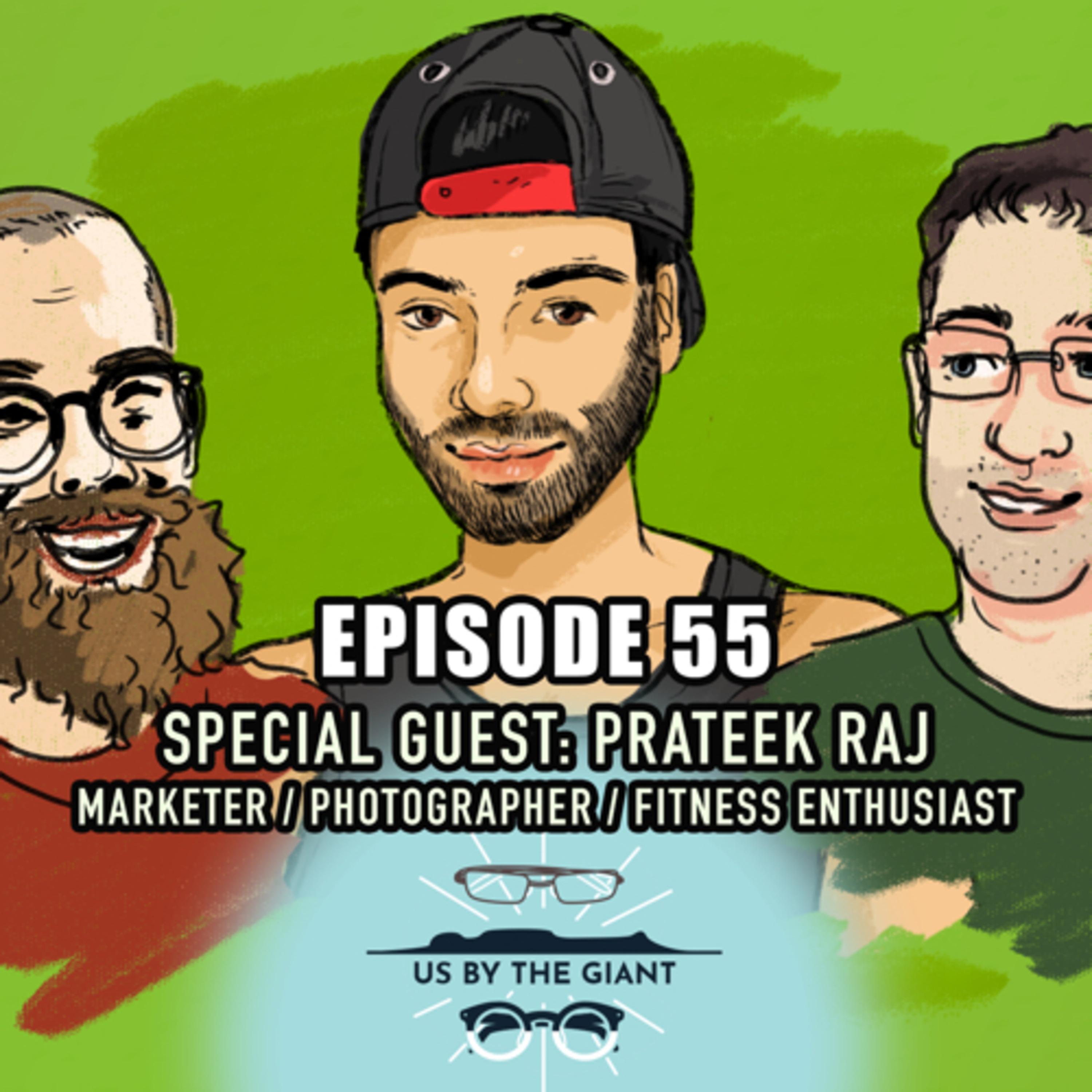 55, Prateek Raj, strength training, mental health, 3D printing PPE, giant siphonophore, APOLLO 13 episode artwork