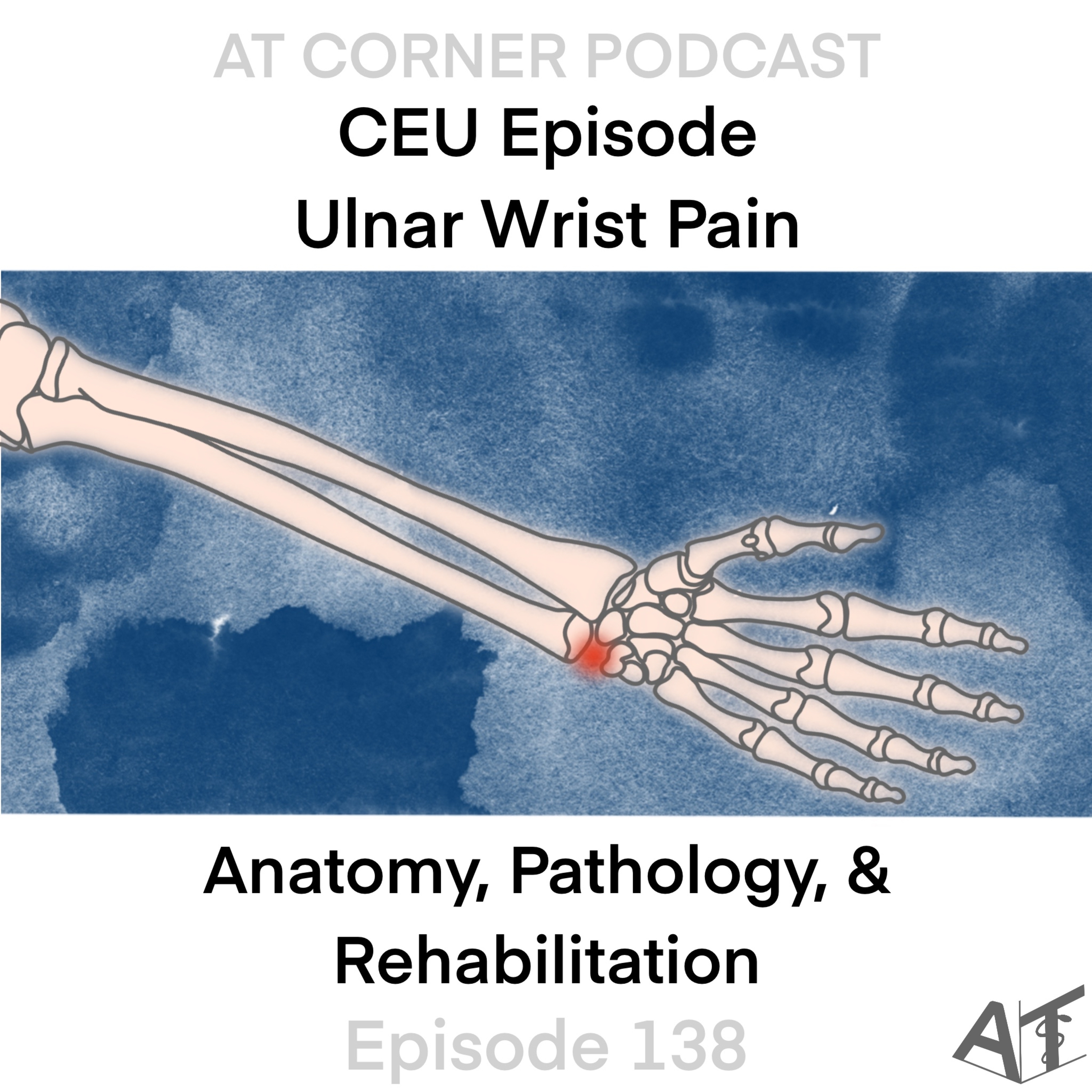 Ulnar Wrist Pain: Anatomy, Pathology, & Rehabilitation - 138 episode artwork