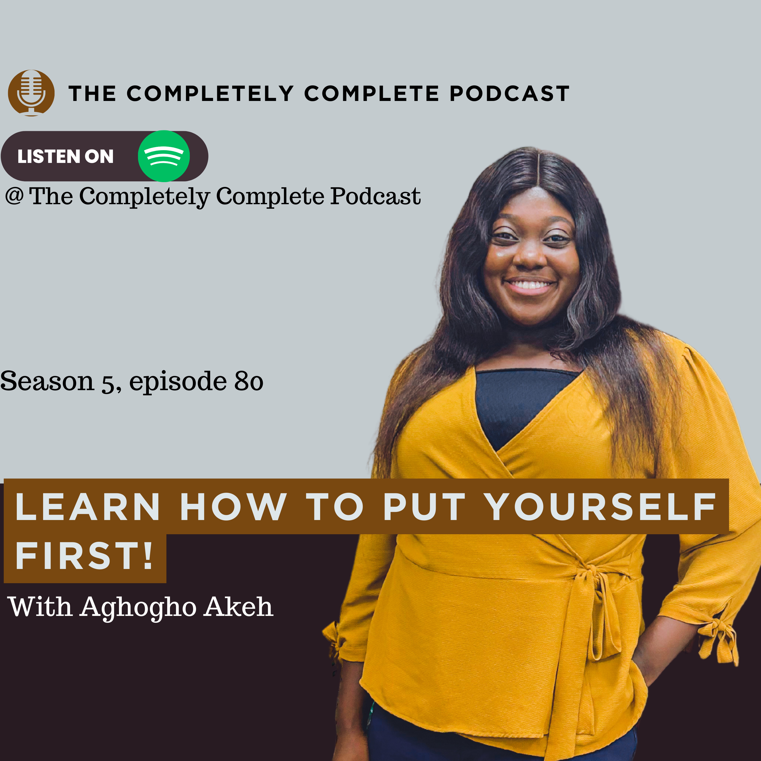 How to put Yourself First!